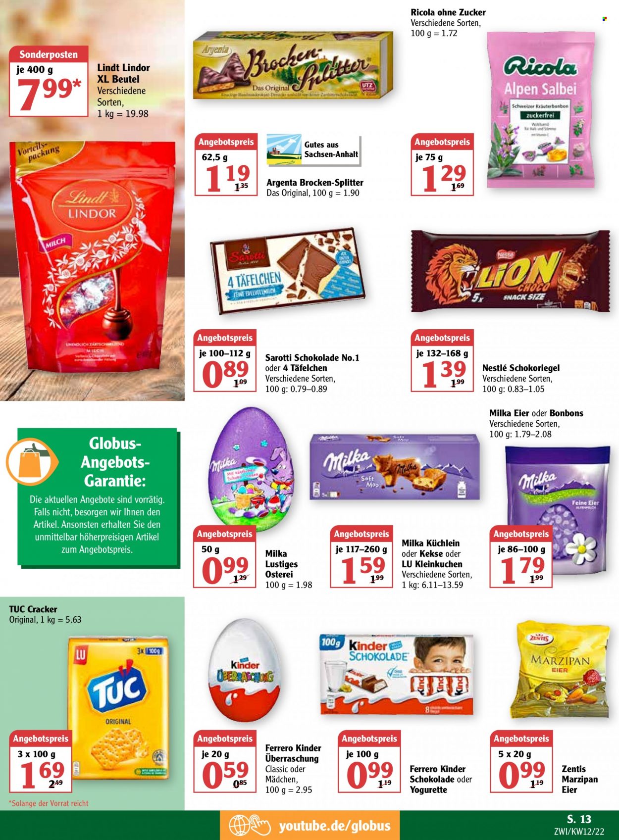 Globus Prospekte  - 21.03.2022 - 26.03.2022. Seite 13