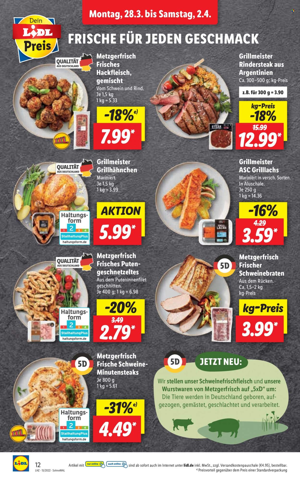 Lidl Prospekte  - 28.03.2022 - 2.04.2022. Seite 12