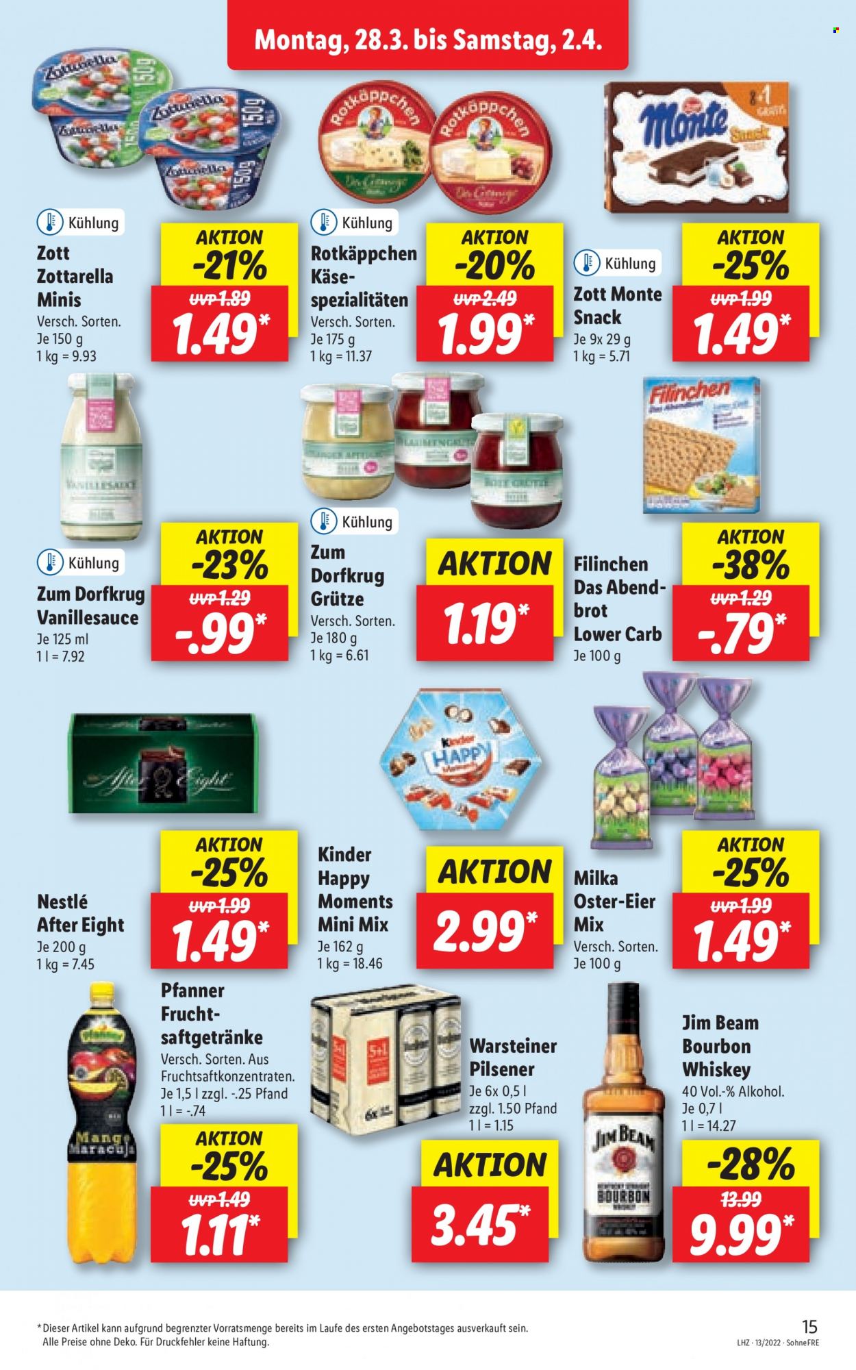 Lidl Prospekte  - 28.03.2022 - 2.04.2022. Seite 15