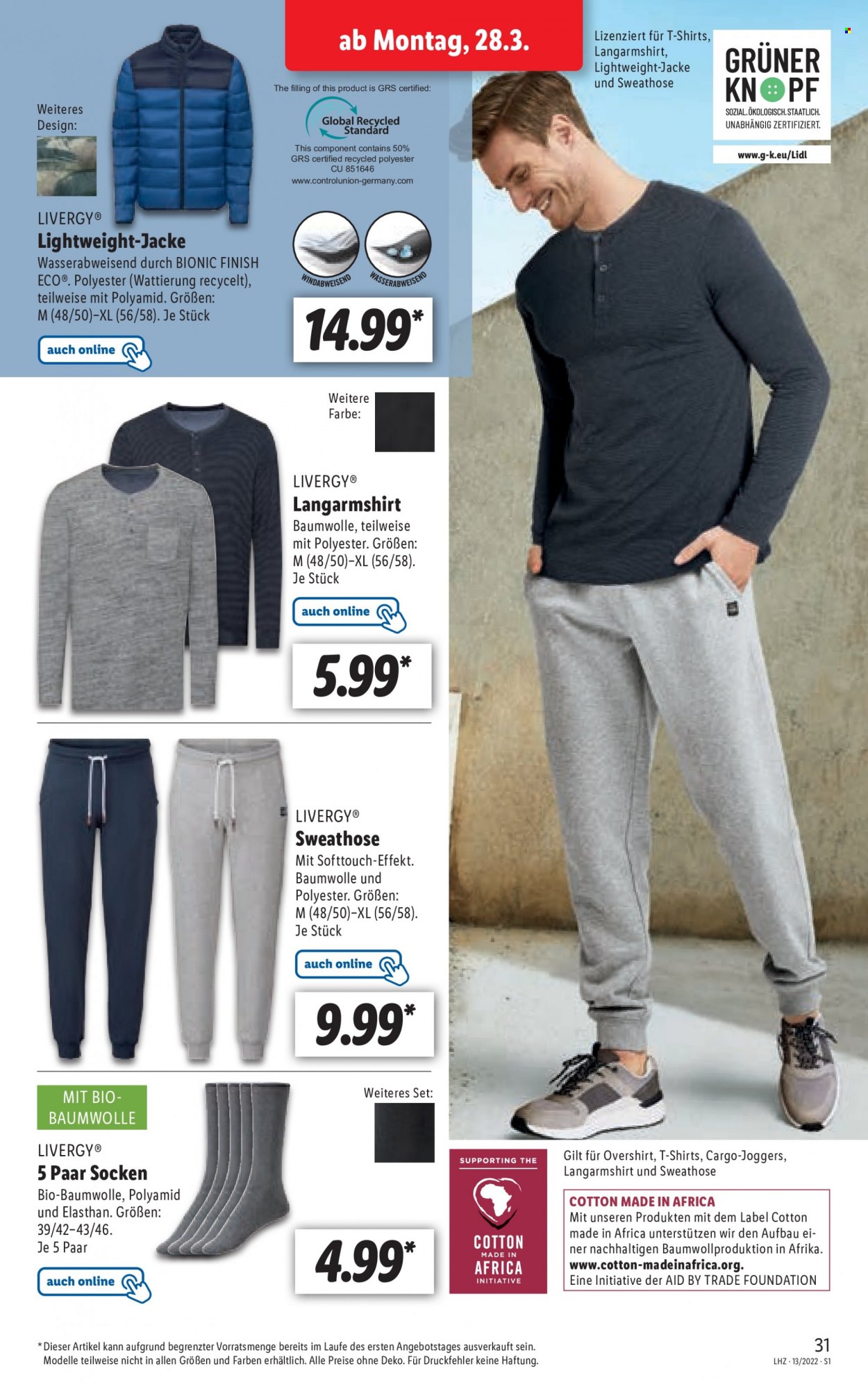 Lidl Prospekte  - 28.03.2022 - 2.04.2022. Seite 31