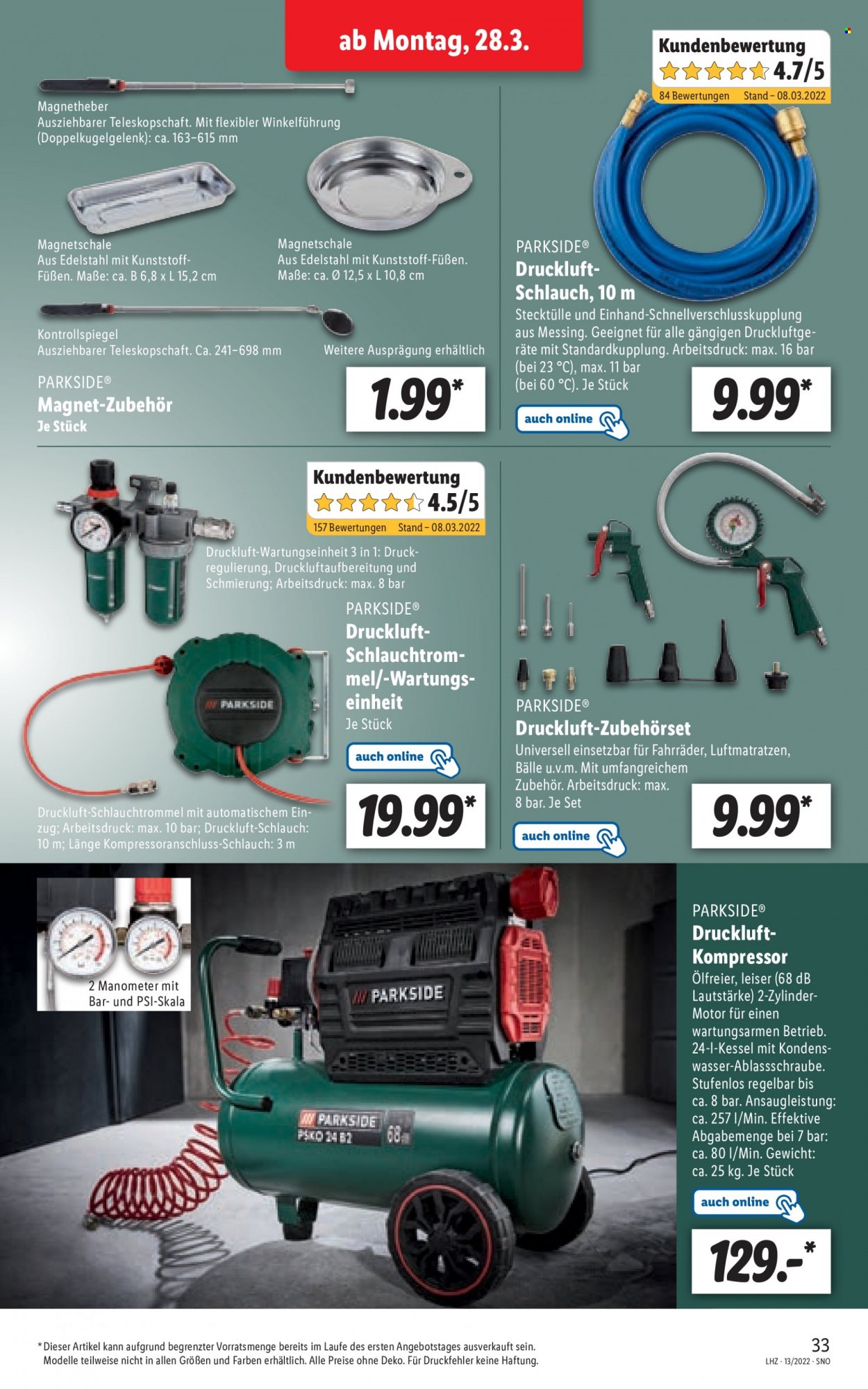 Lidl Prospekte  - 28.03.2022 - 2.04.2022. Seite 33