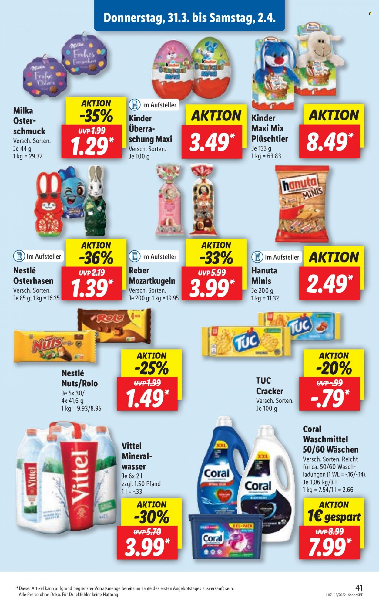 Lidl Prospekte  - 28.03.2022 - 2.04.2022. Seite 41