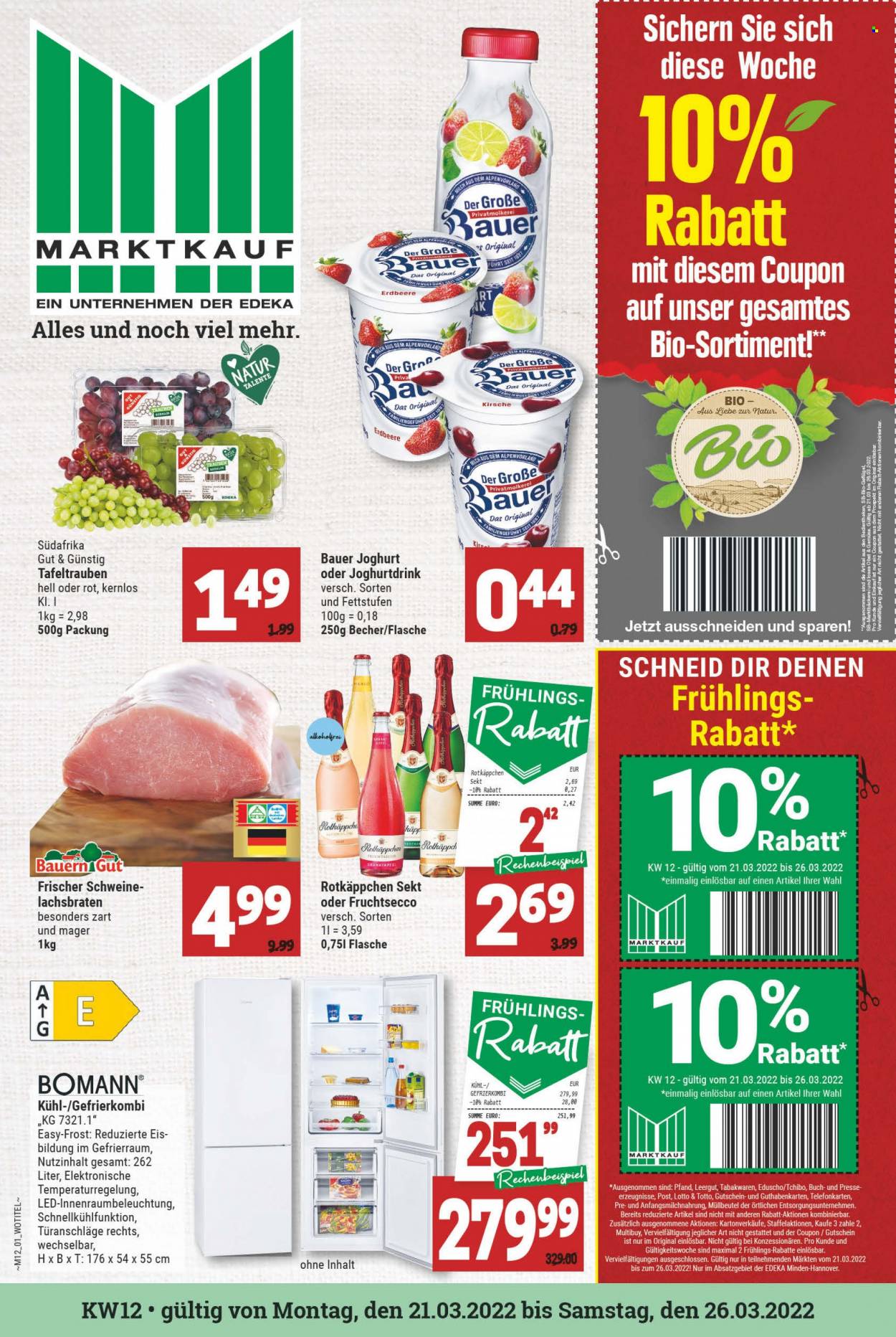Marktkauf Prospekte  - 21.03.2022 - 26.03.2022. Seite 1