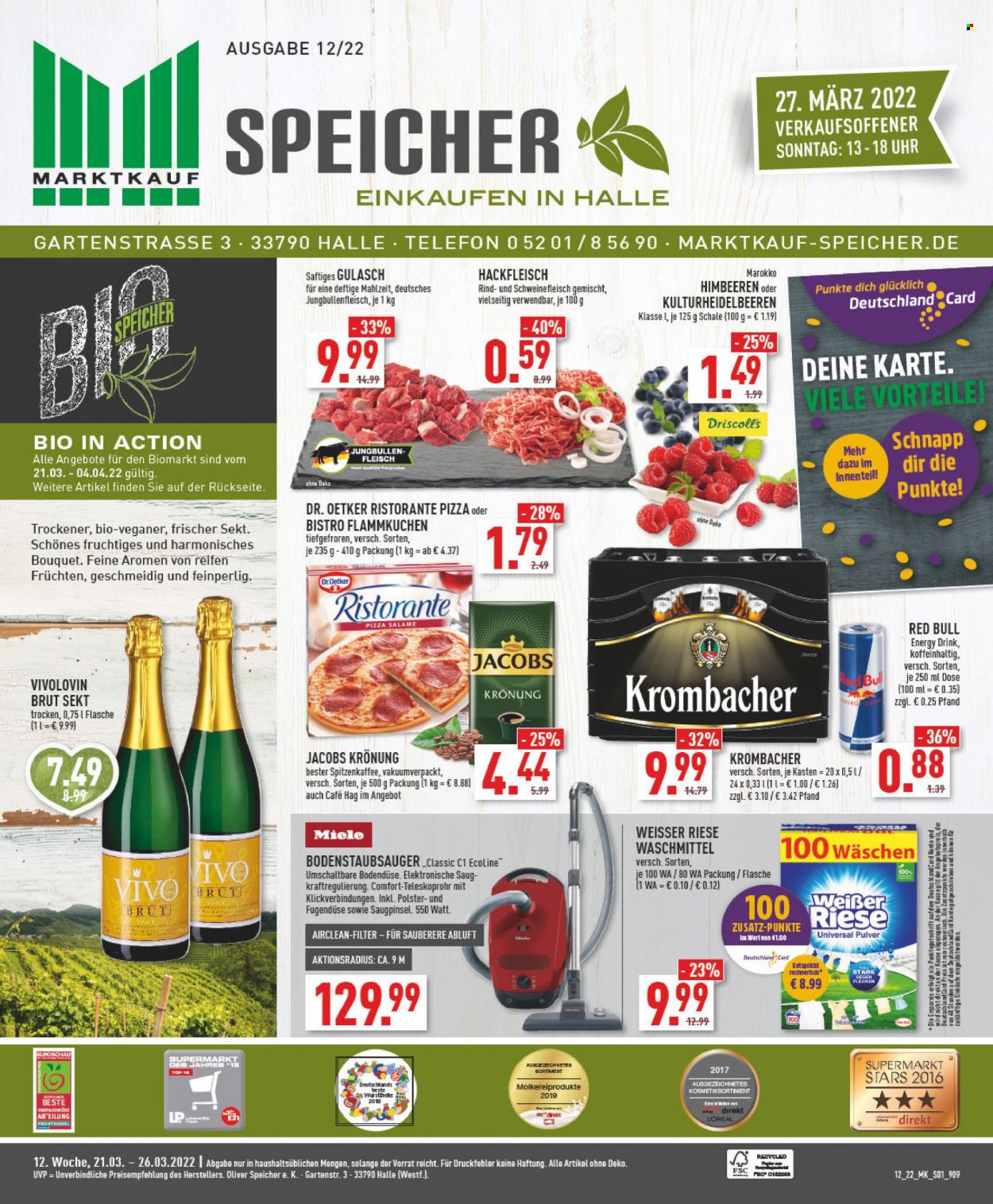 Marktkauf Prospekte  - 21.03.2022 - 26.03.2022. Seite 1