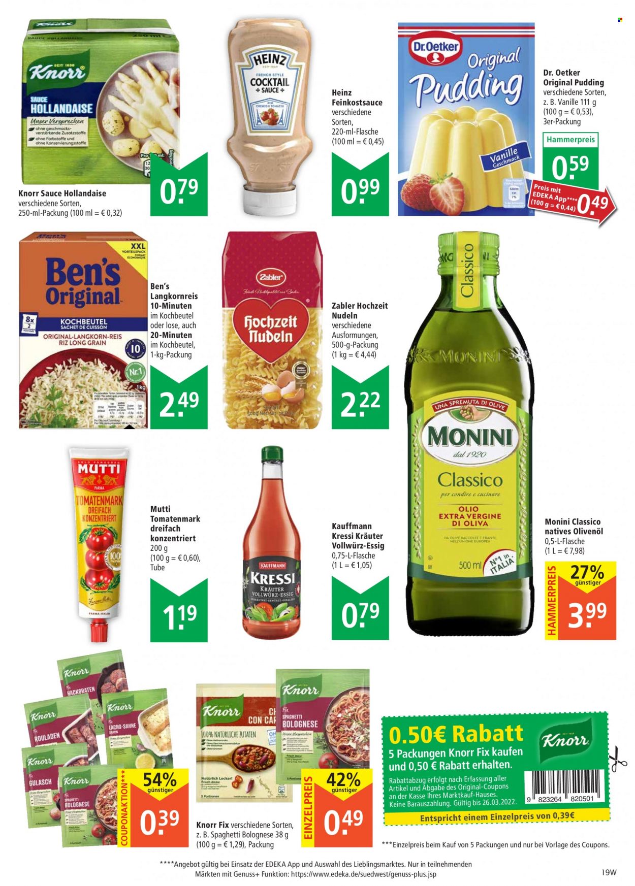 Marktkauf Prospekte  - 21.03.2022 - 26.03.2022. Seite 19