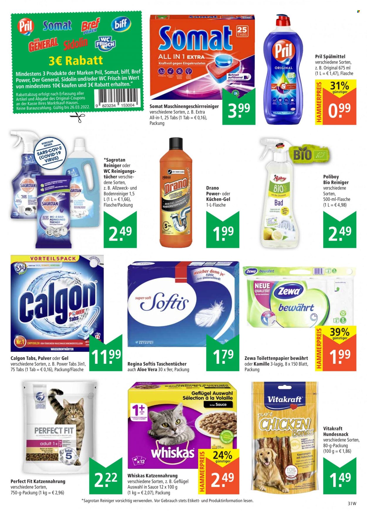Marktkauf Prospekte  - 21.03.2022 - 26.03.2022. Seite 31