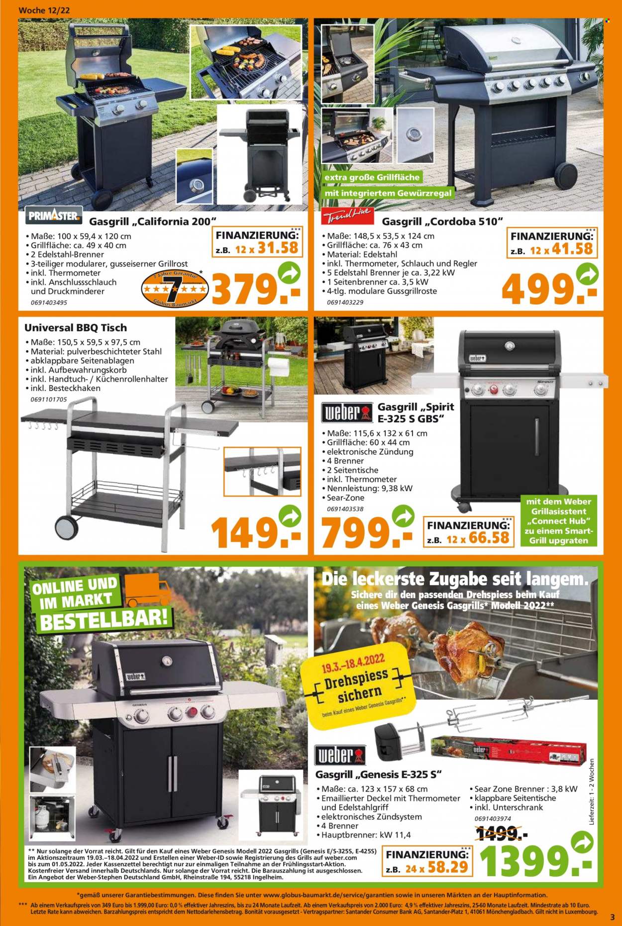 Globus Baumarkt Prospekte  - 21.03.2022 - 26.03.2022. Seite 3