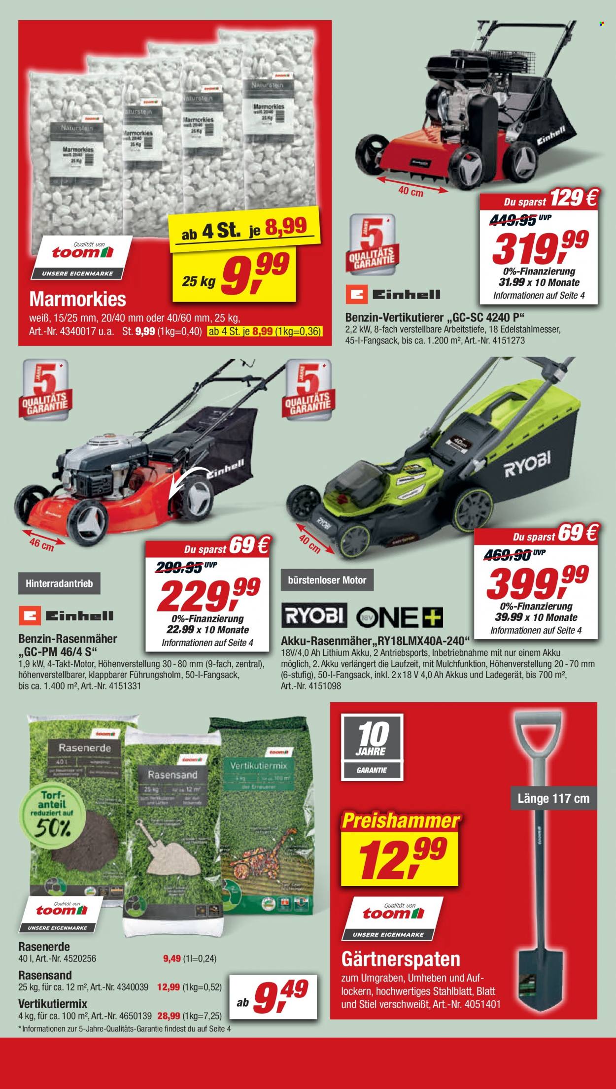 toom Baumarkt Prospekte  - 26.03.2022 - 1.04.2022. Seite 16