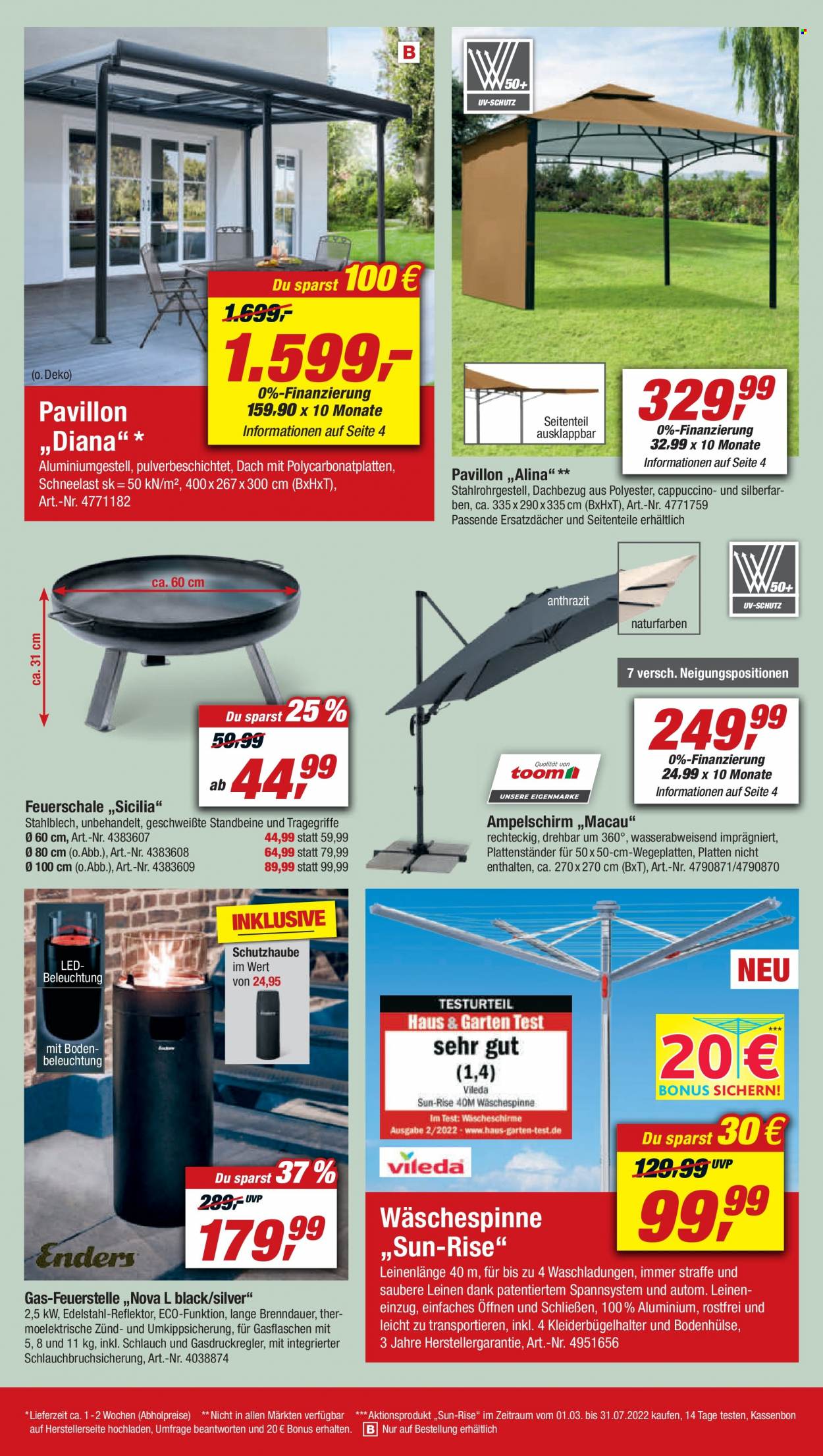 toom Baumarkt Prospekte  - 26.03.2022 - 1.04.2022. Seite 18