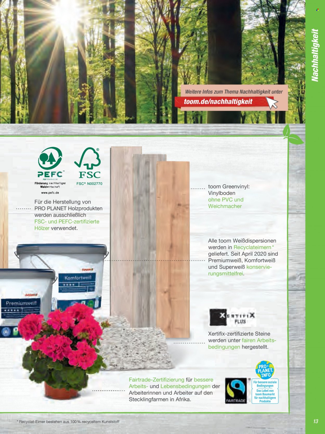 toom Baumarkt Prospekte  - 21.03.2022 - 30.06.2022. Seite 13