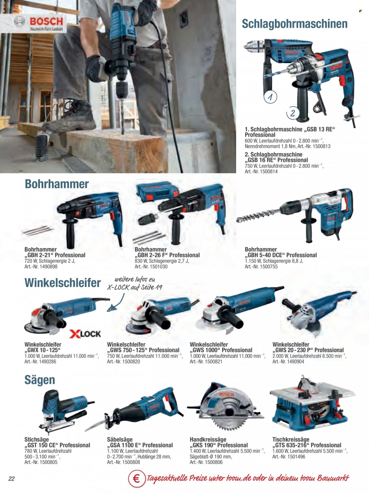 toom Baumarkt Prospekte  - 21.03.2022 - 30.06.2022. Seite 22