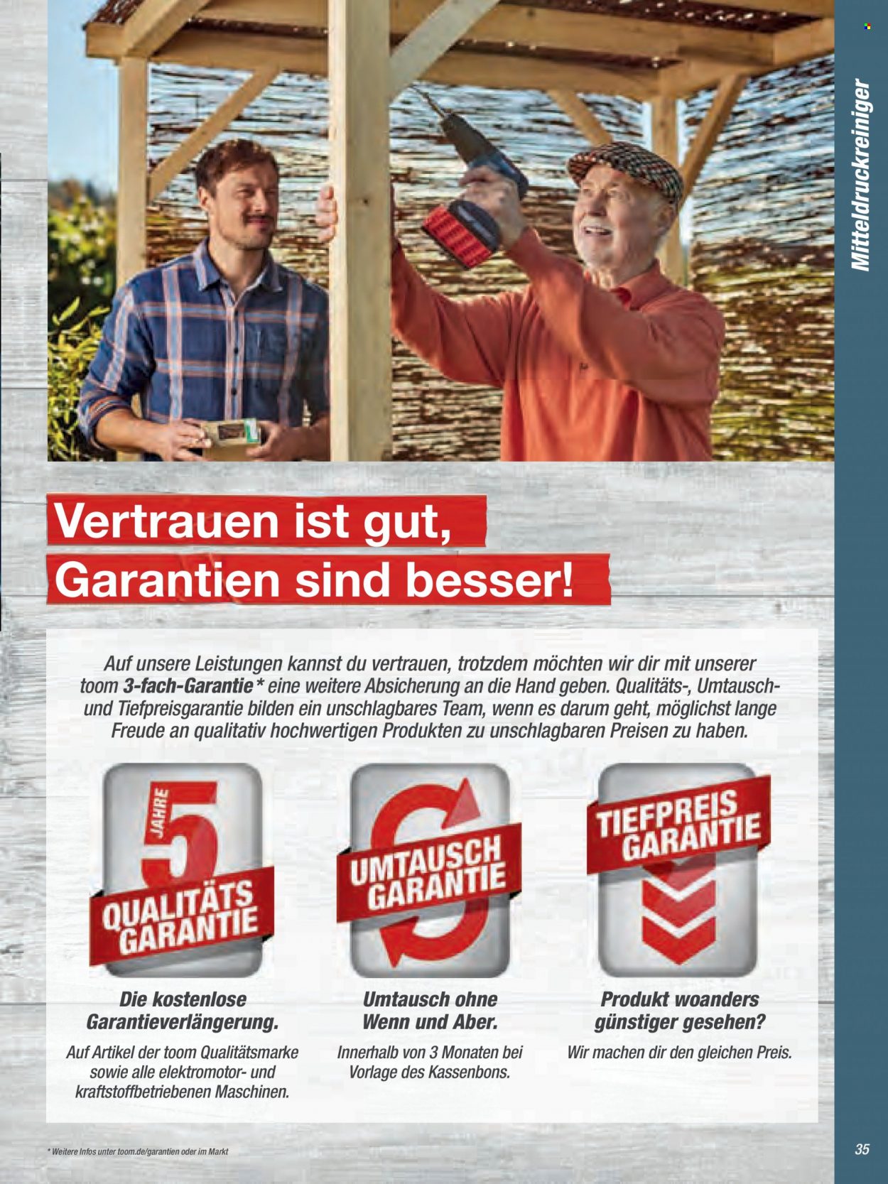 toom Baumarkt Prospekte  - 21.03.2022 - 30.06.2022. Seite 35