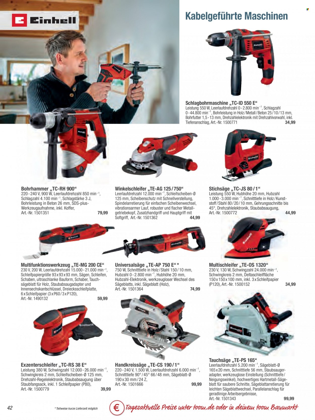 toom Baumarkt Prospekte  - 21.03.2022 - 30.06.2022. Seite 42