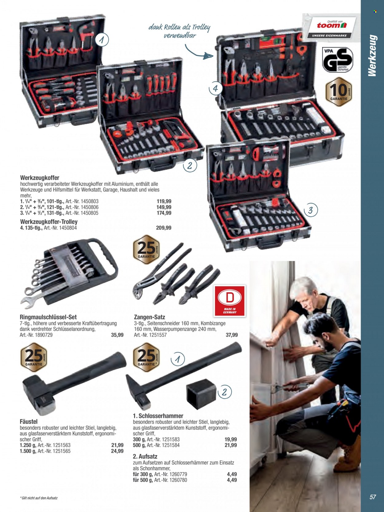 toom Baumarkt Prospekte  - 21.03.2022 - 30.06.2022. Seite 57