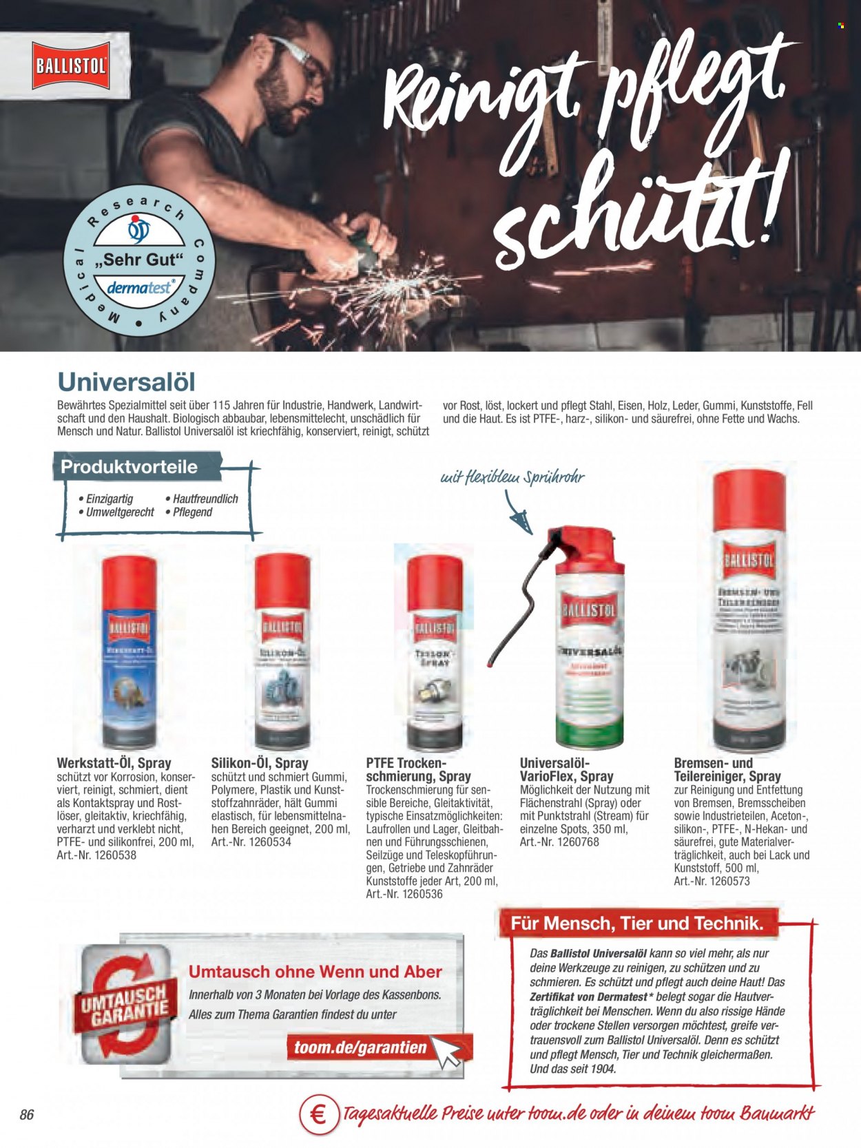 toom Baumarkt Prospekte  - 21.03.2022 - 30.06.2022. Seite 86
