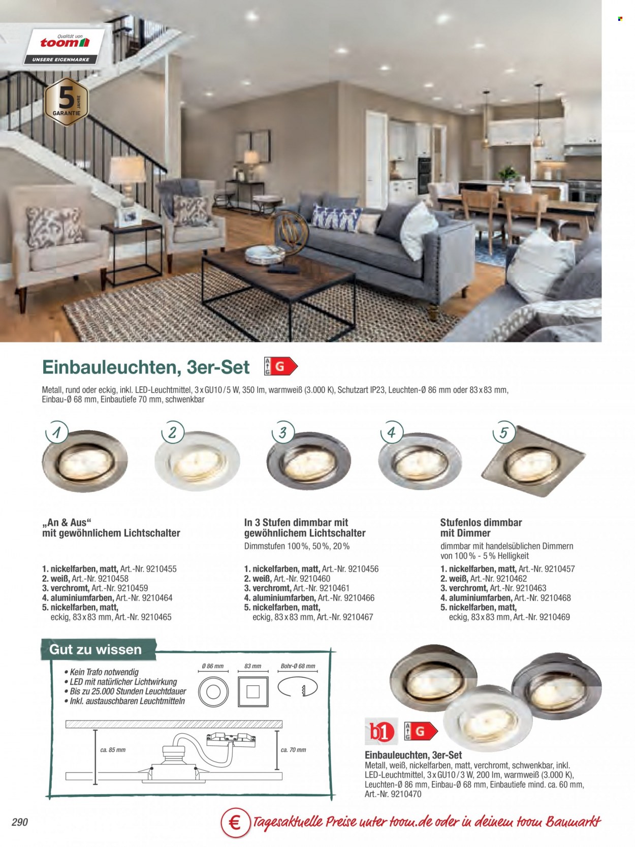 toom Baumarkt Prospekte  - 21.03.2022 - 30.06.2022. Seite 290