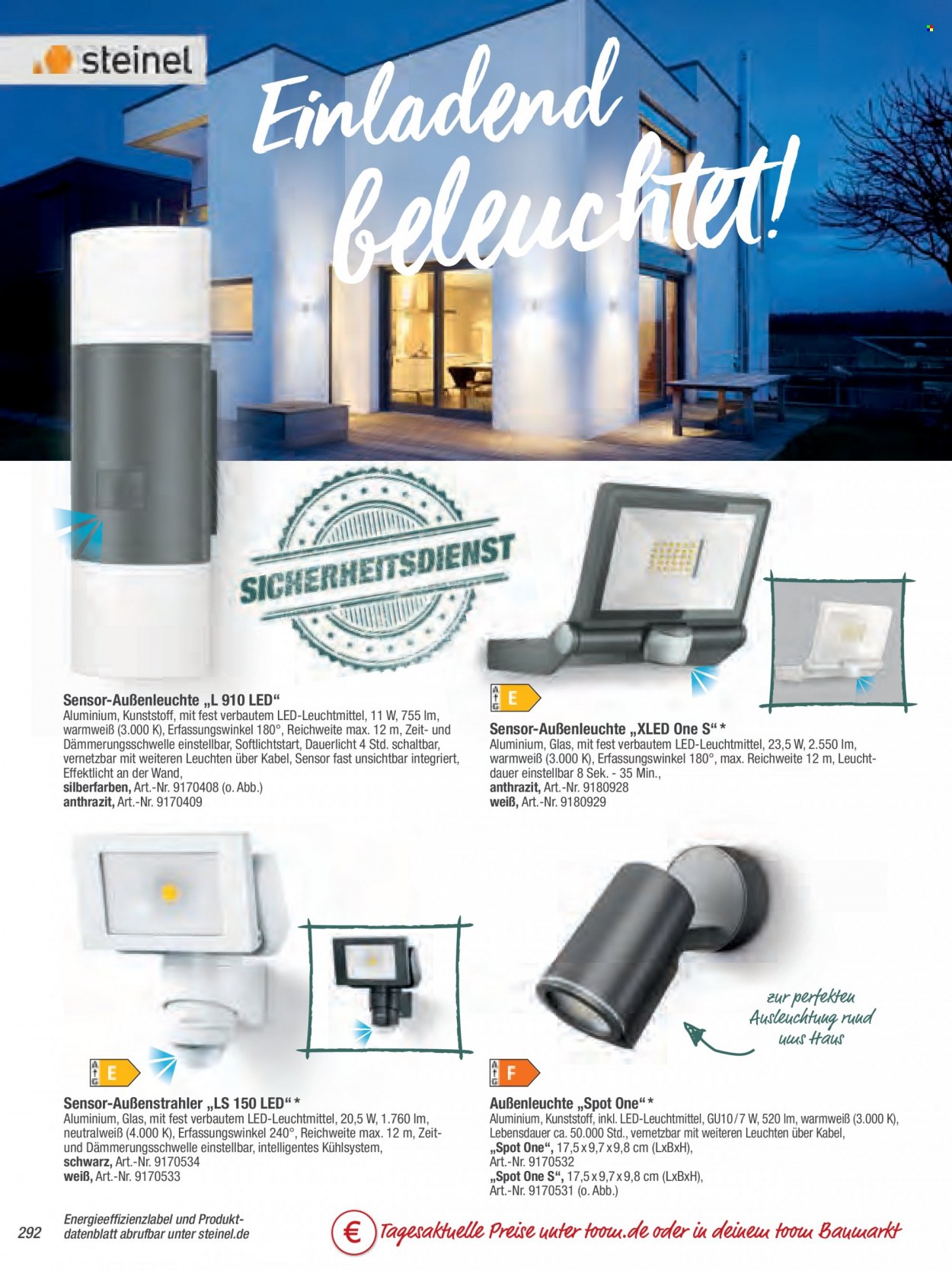 toom Baumarkt Prospekte  - 21.03.2022 - 30.06.2022. Seite 292