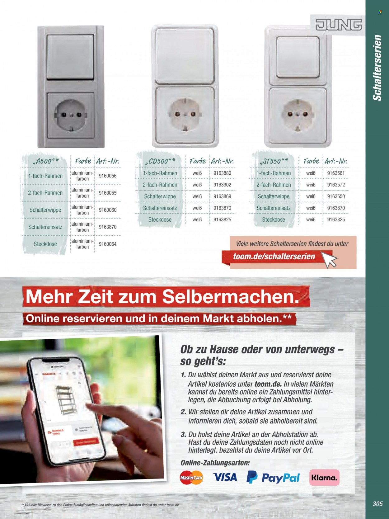 toom Baumarkt Prospekte  - 21.03.2022 - 30.06.2022. Seite 305