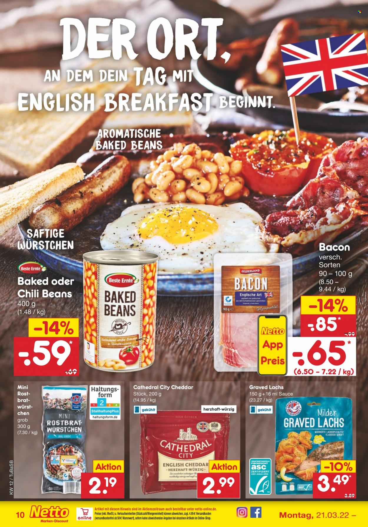 Netto Marken-Discount Prospekte  - 21.03.2022 - 26.03.2022. Seite 10