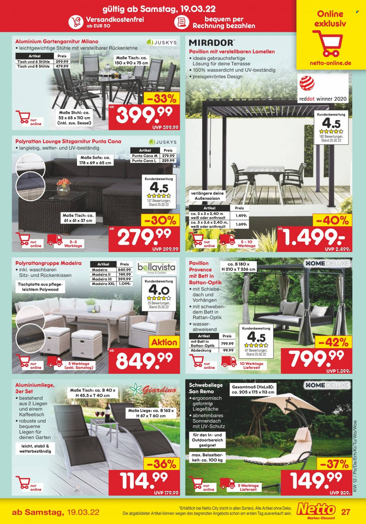 Netto Marken-Discount Prospekte  - 21.03.2022 - 26.03.2022. Seite 27