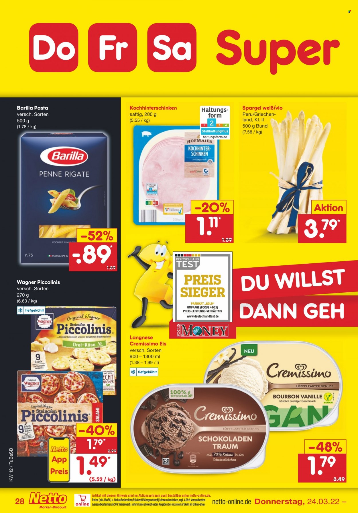 Netto Marken-Discount Prospekte  - 21.03.2022 - 26.03.2022. Seite 28