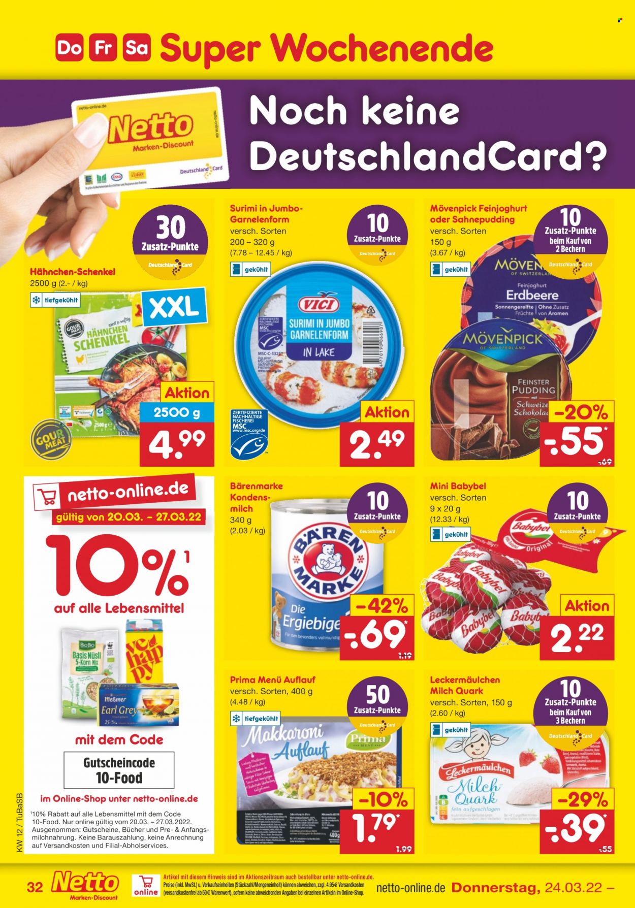Netto Marken-Discount Prospekte  - 21.03.2022 - 26.03.2022. Seite 32