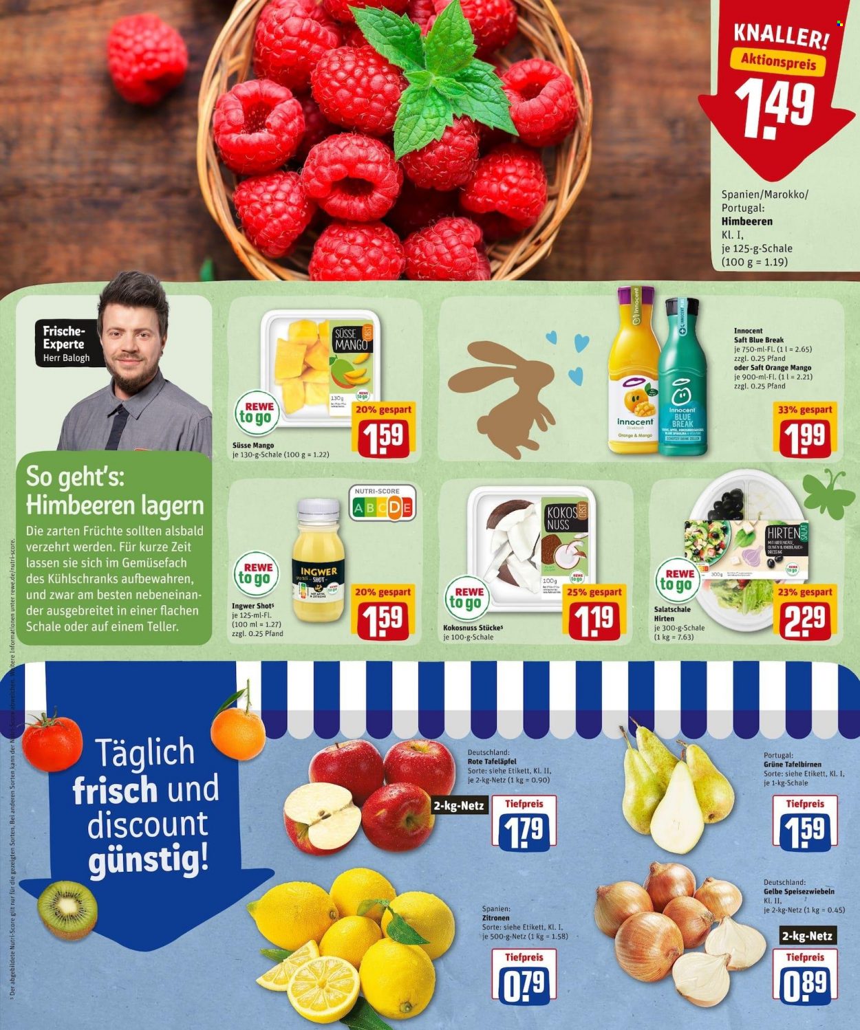 REWE Prospekte  - 21.03.2022 - 26.03.2022. Seite 4