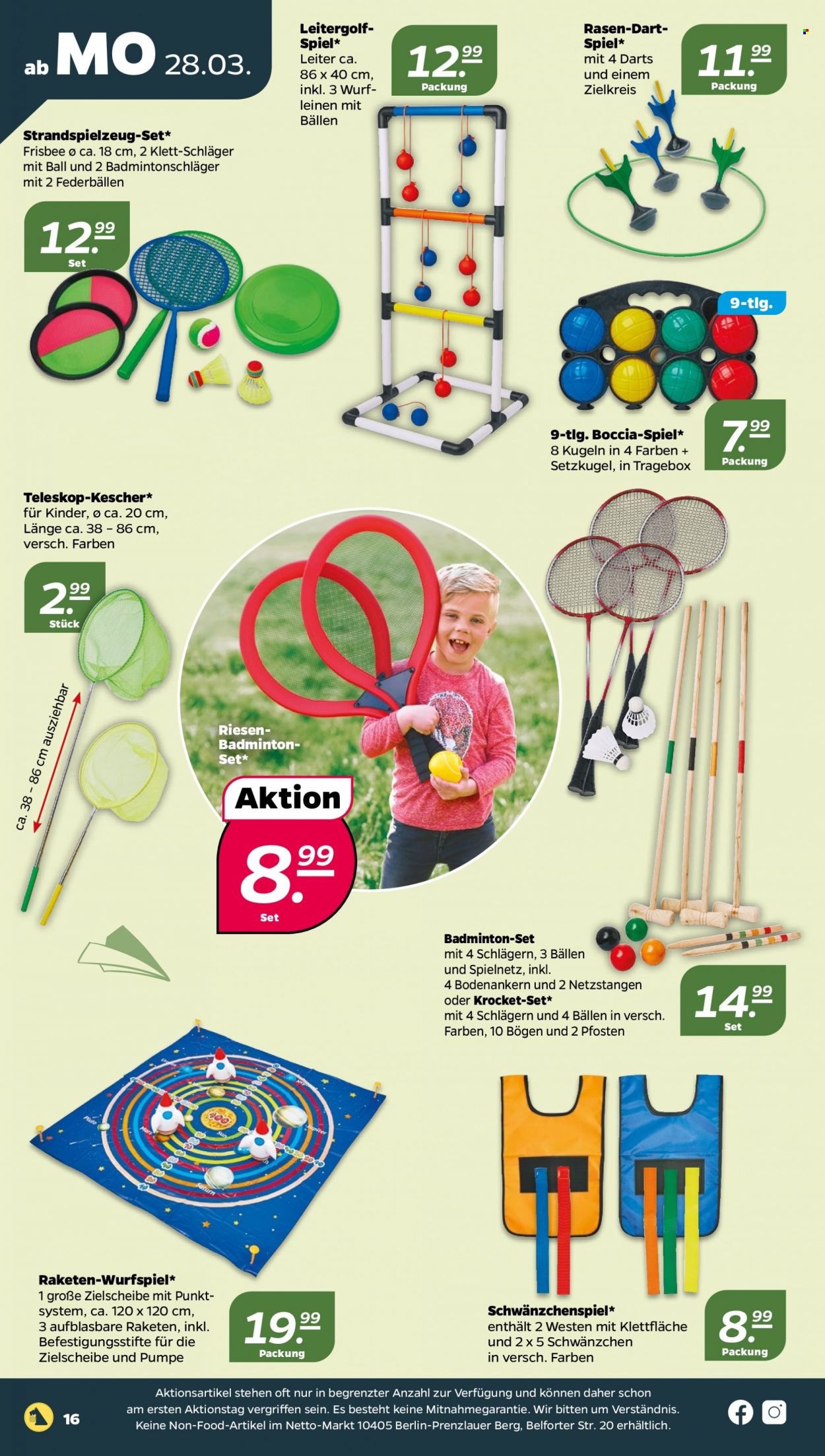 Netto Prospekte  - 28.03.2022 - 2.04.2022. Seite 16