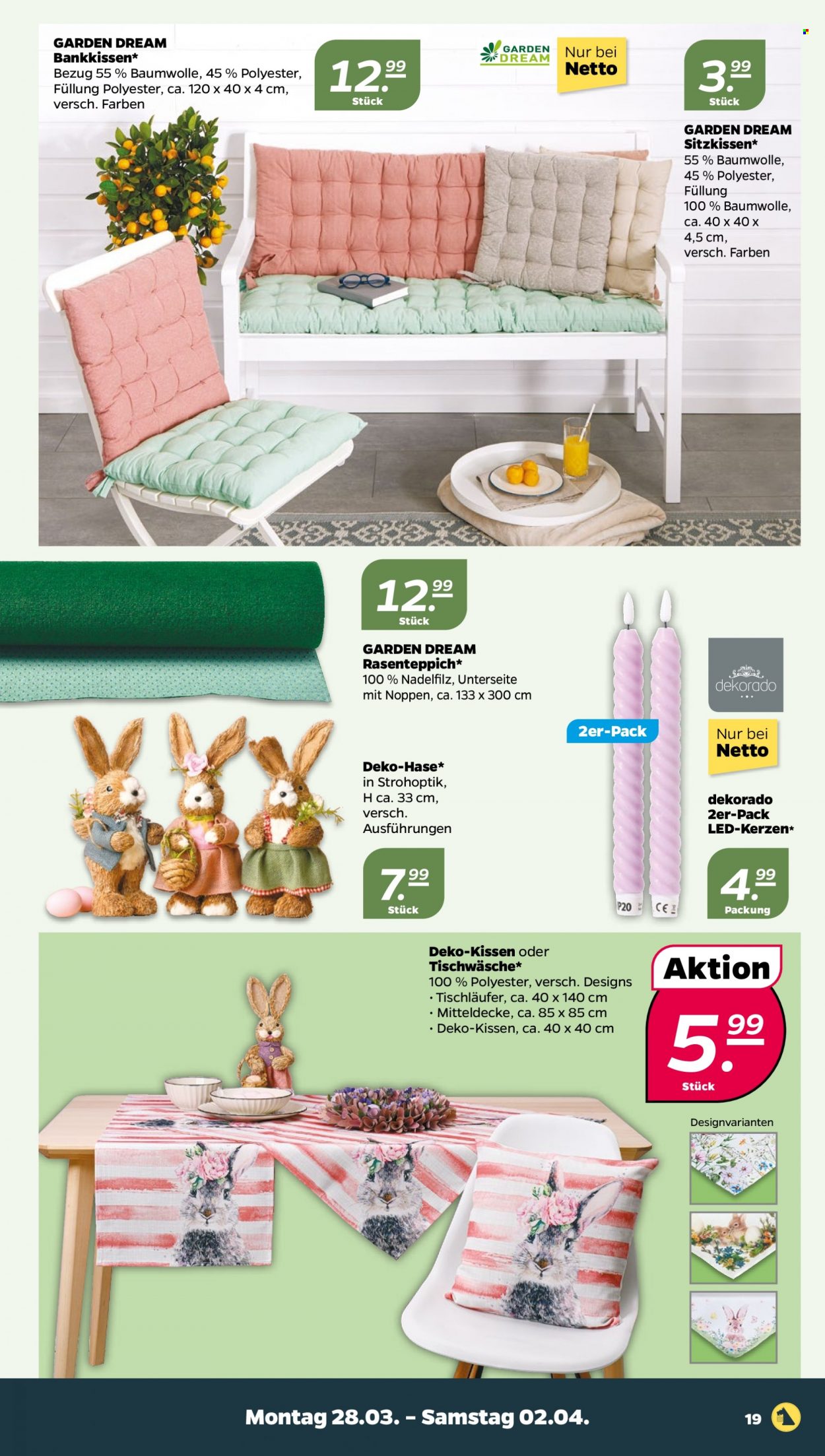 Netto Prospekte  - 28.03.2022 - 2.04.2022. Seite 19