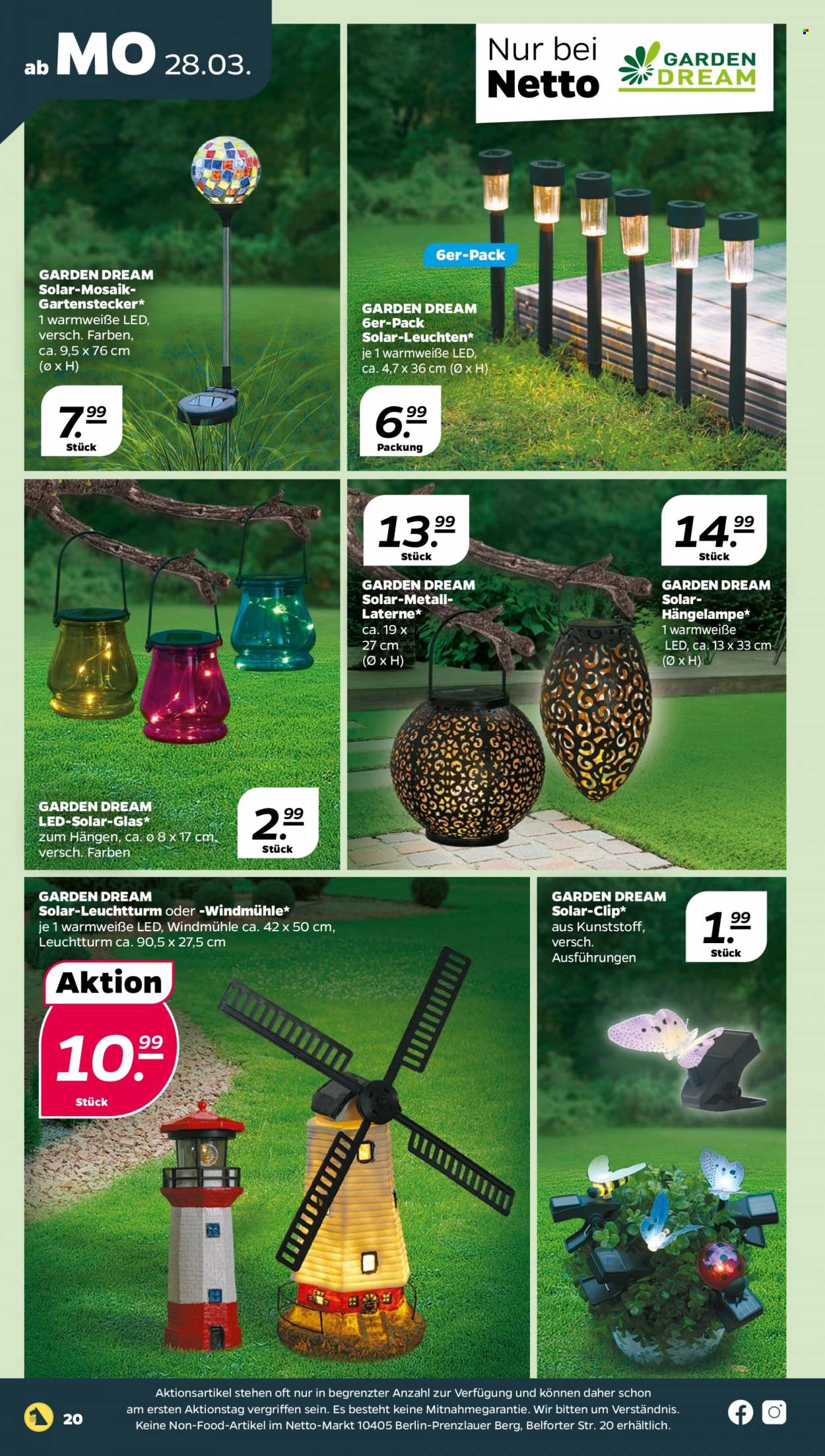 Netto Prospekte  - 28.03.2022 - 2.04.2022. Seite 20