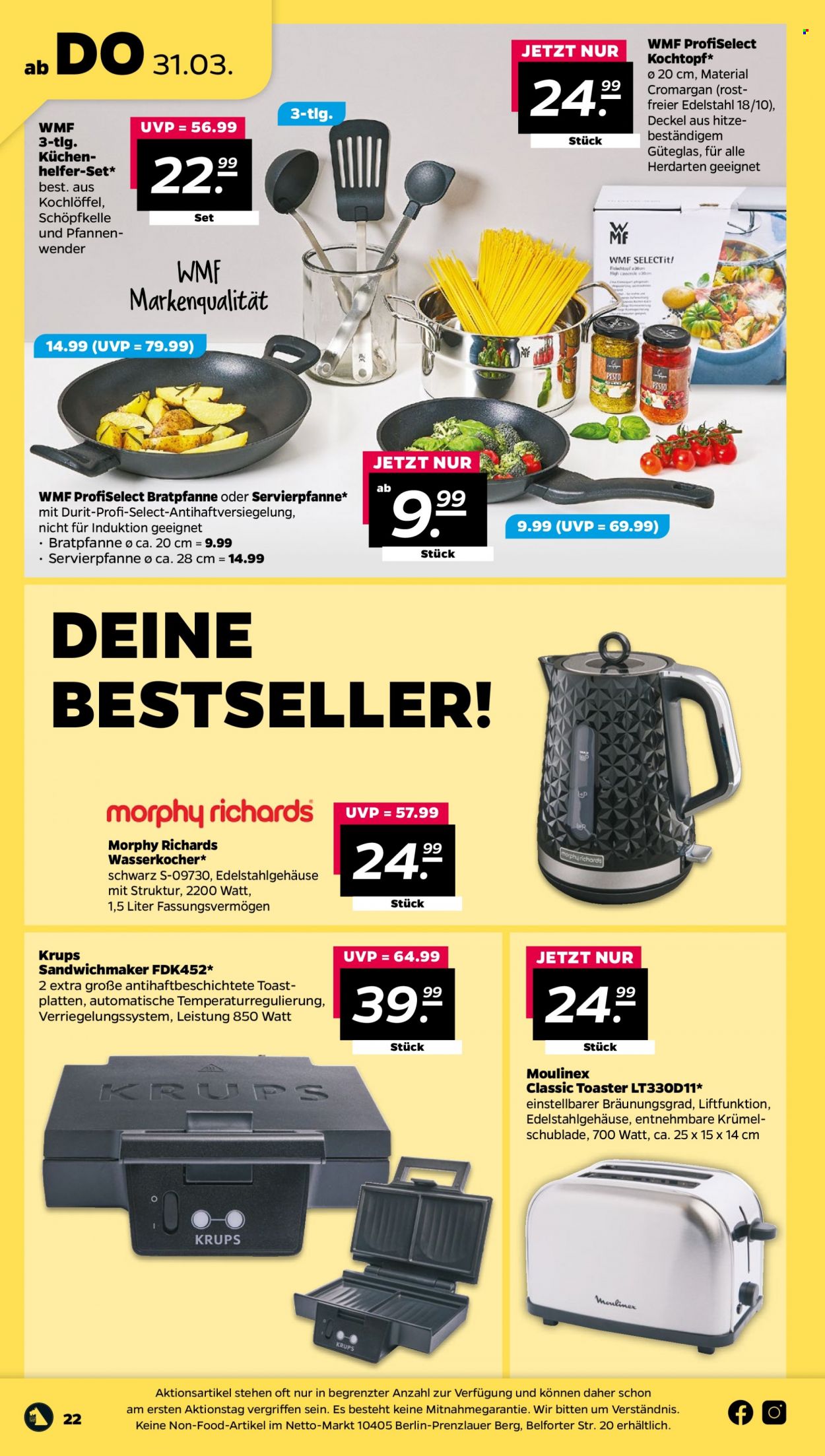 Netto Prospekte  - 28.03.2022 - 2.04.2022. Seite 22