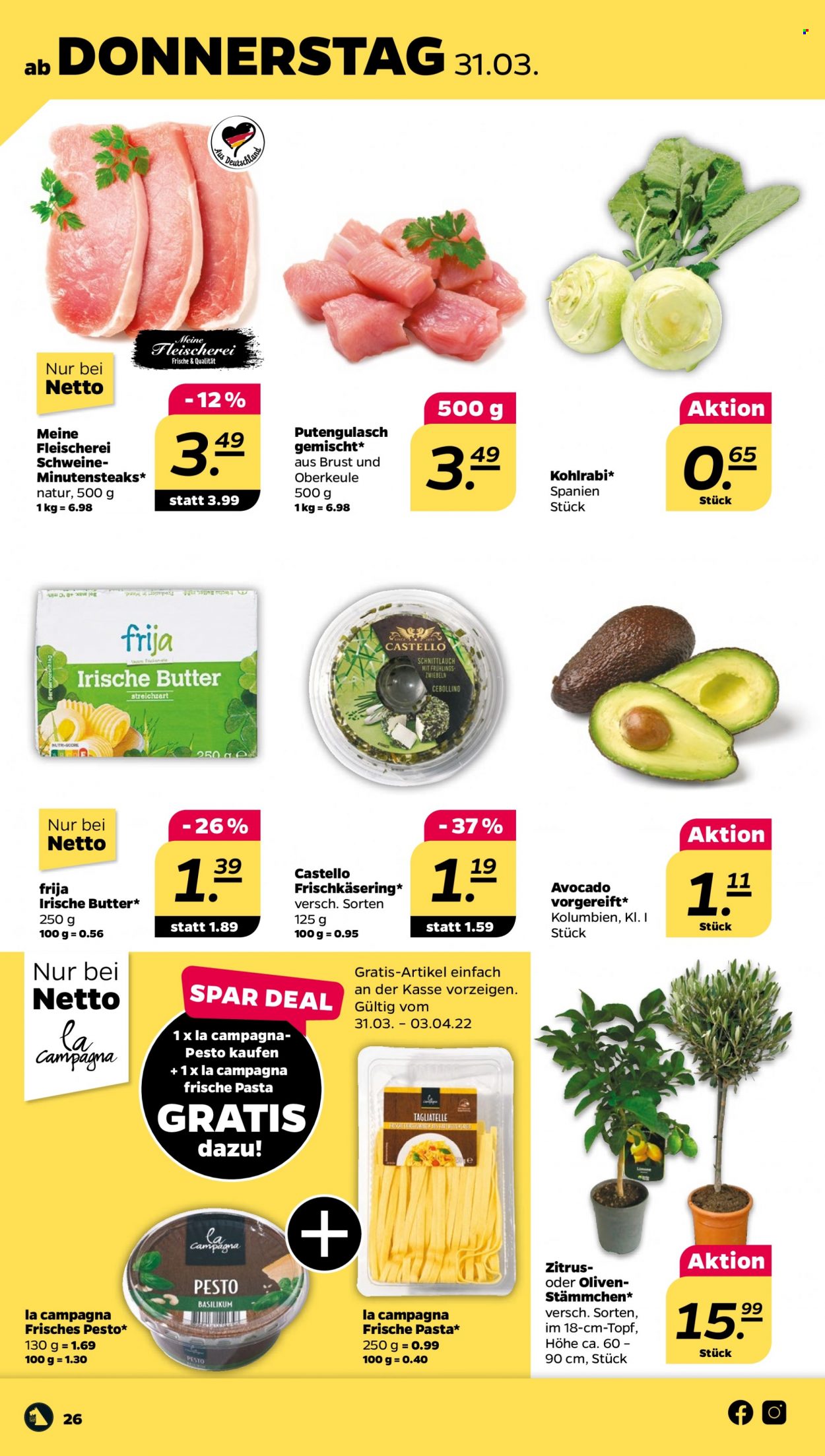Netto Prospekte  - 28.03.2022 - 2.04.2022. Seite 26