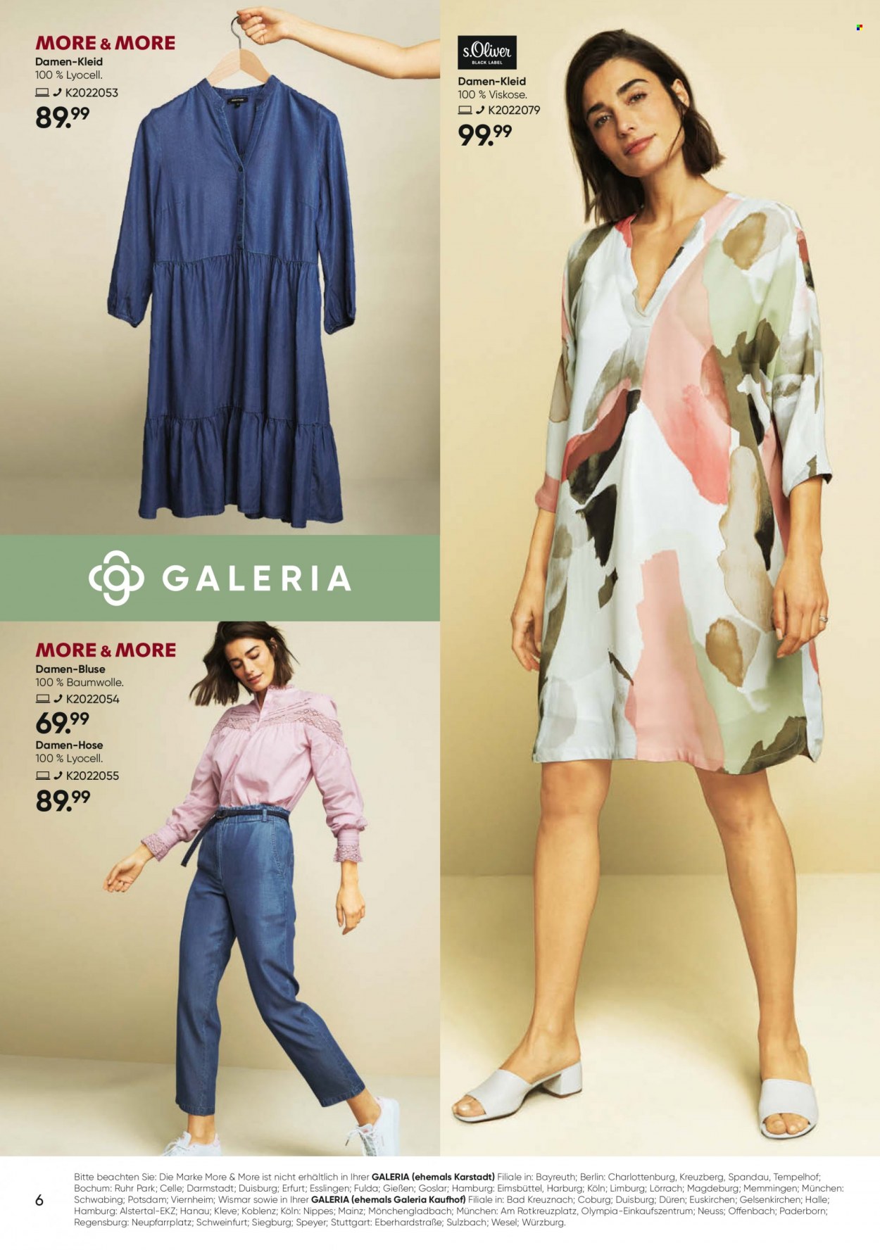 GALERIA Karstadt Kaufhof Prospekte  - 23.03.2022 - 29.03.2022. Seite 6
