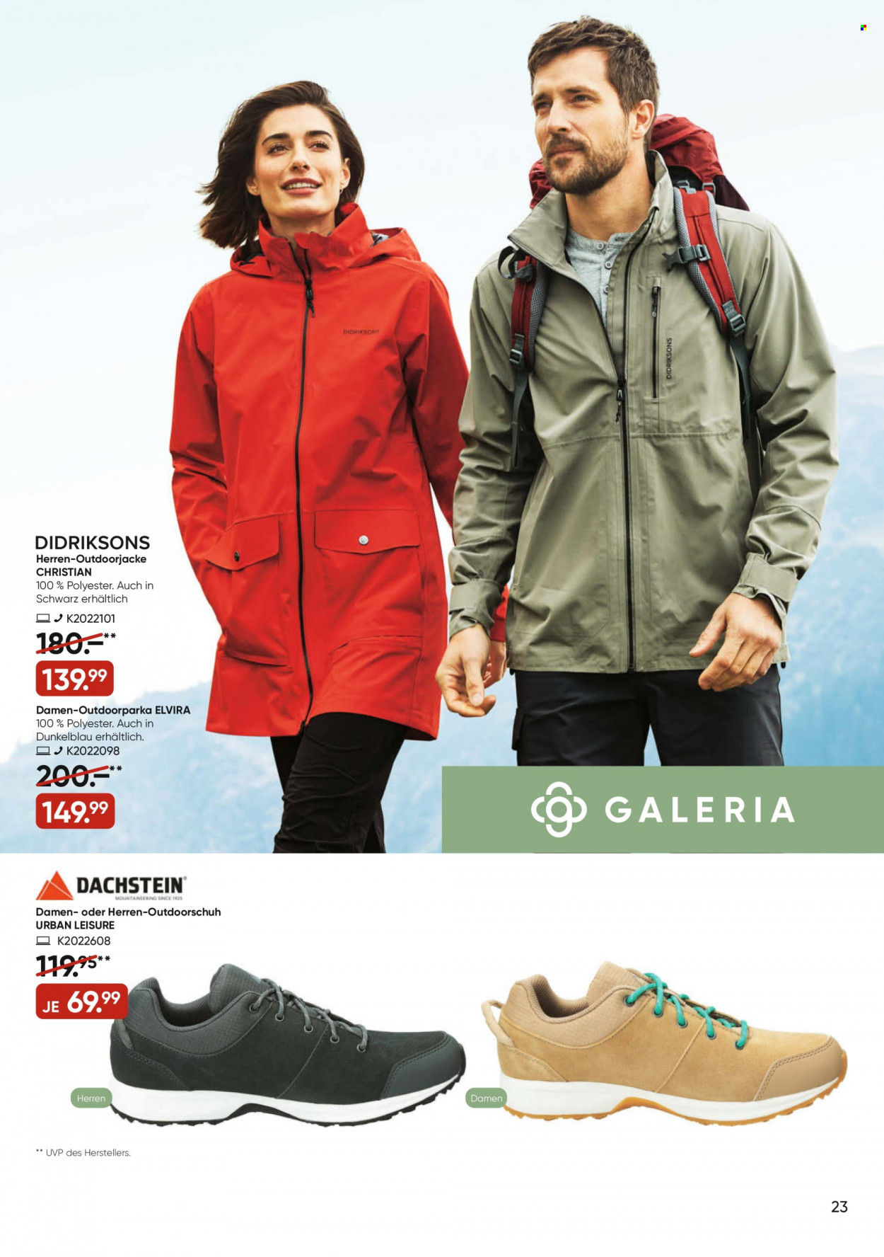 GALERIA Karstadt Kaufhof Prospekte  - 23.03.2022 - 29.03.2022. Seite 23