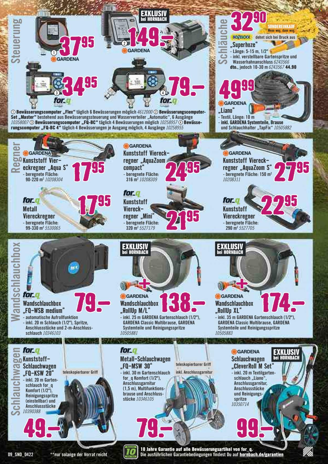 Hornbach Prospekte  - 23.03.2022 - 20.04.2022. Seite 9