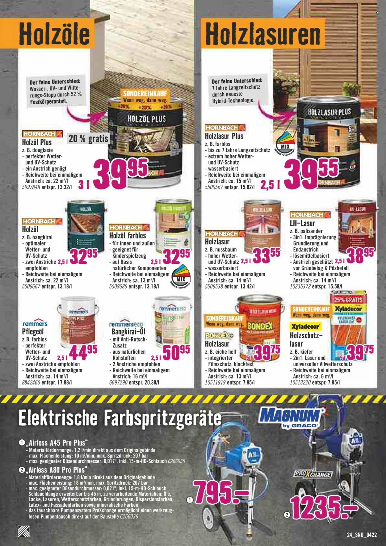 Hornbach Prospekte  - 23.03.2022 - 20.04.2022. Seite 24