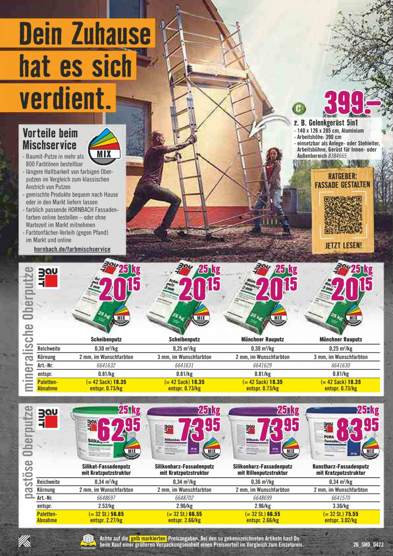 Hornbach Prospekte  - 23.03.2022 - 20.04.2022. Seite 26