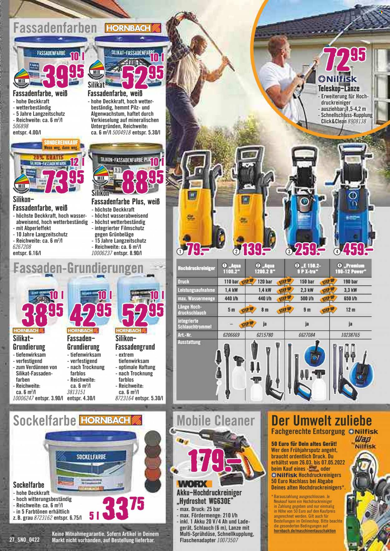 Hornbach Prospekte  - 23.03.2022 - 20.04.2022. Seite 27