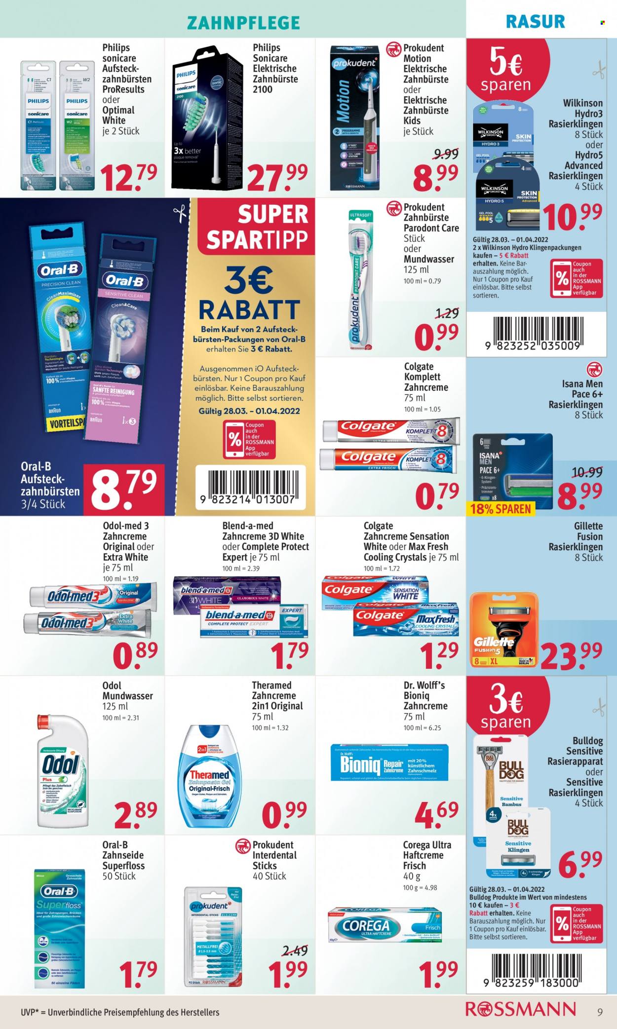 Rossmann Prospekte  - 28.03.2022 - 1.04.2022. Seite 9