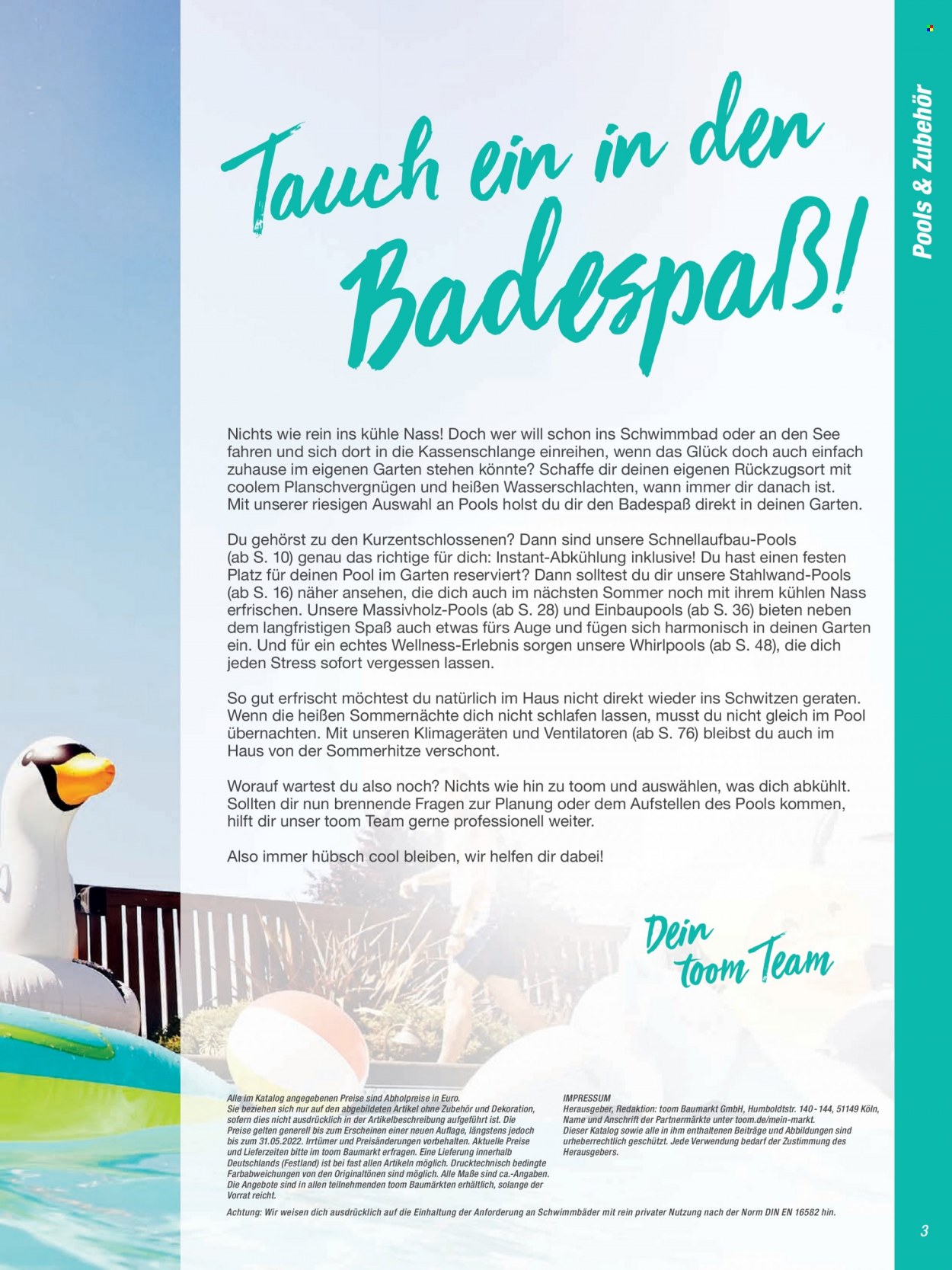 toom Baumarkt Prospekte  - 24.03.2022 - 31.05.2022. Seite 3