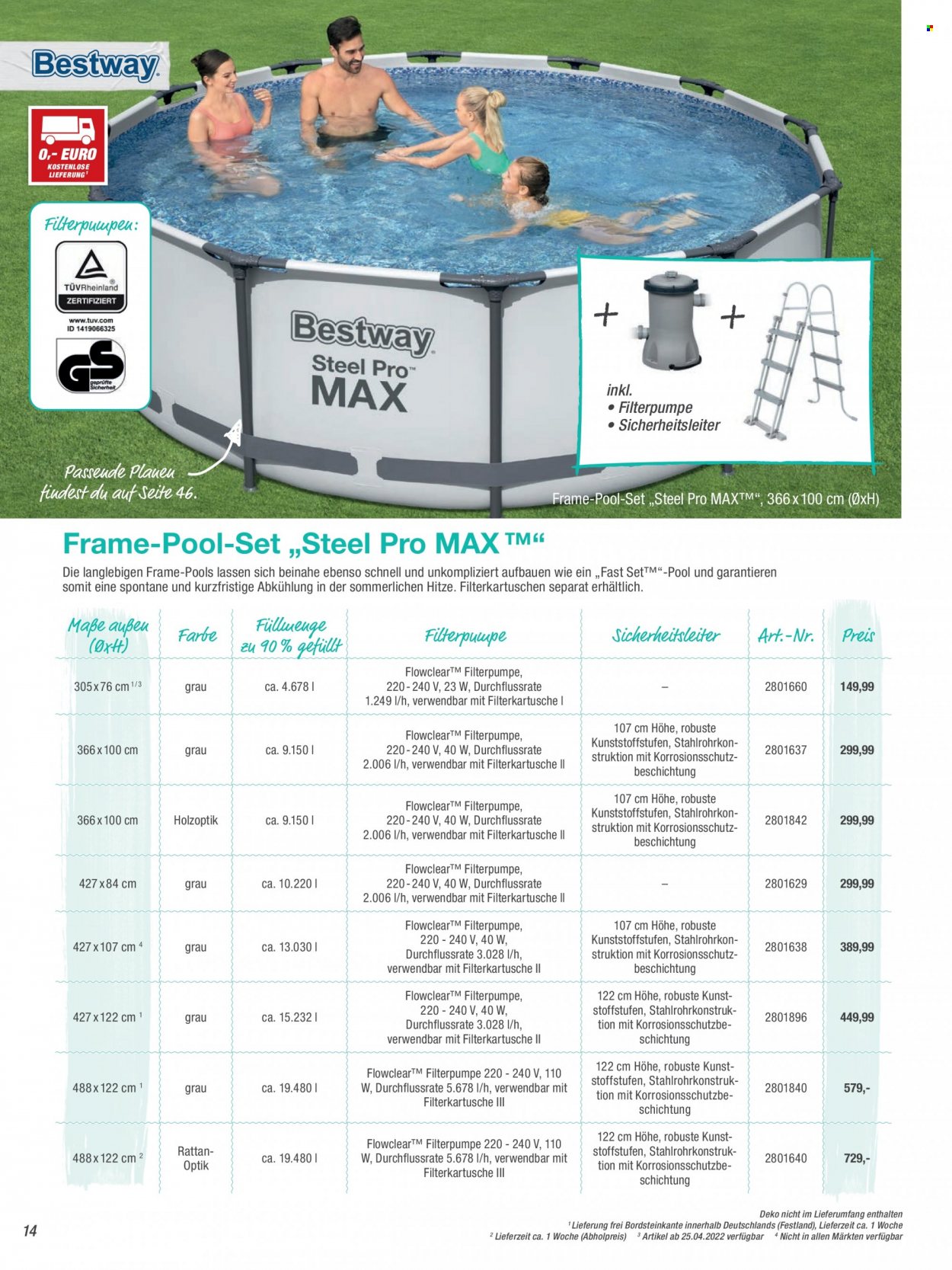 toom Baumarkt Prospekte  - 24.03.2022 - 31.05.2022. Seite 14