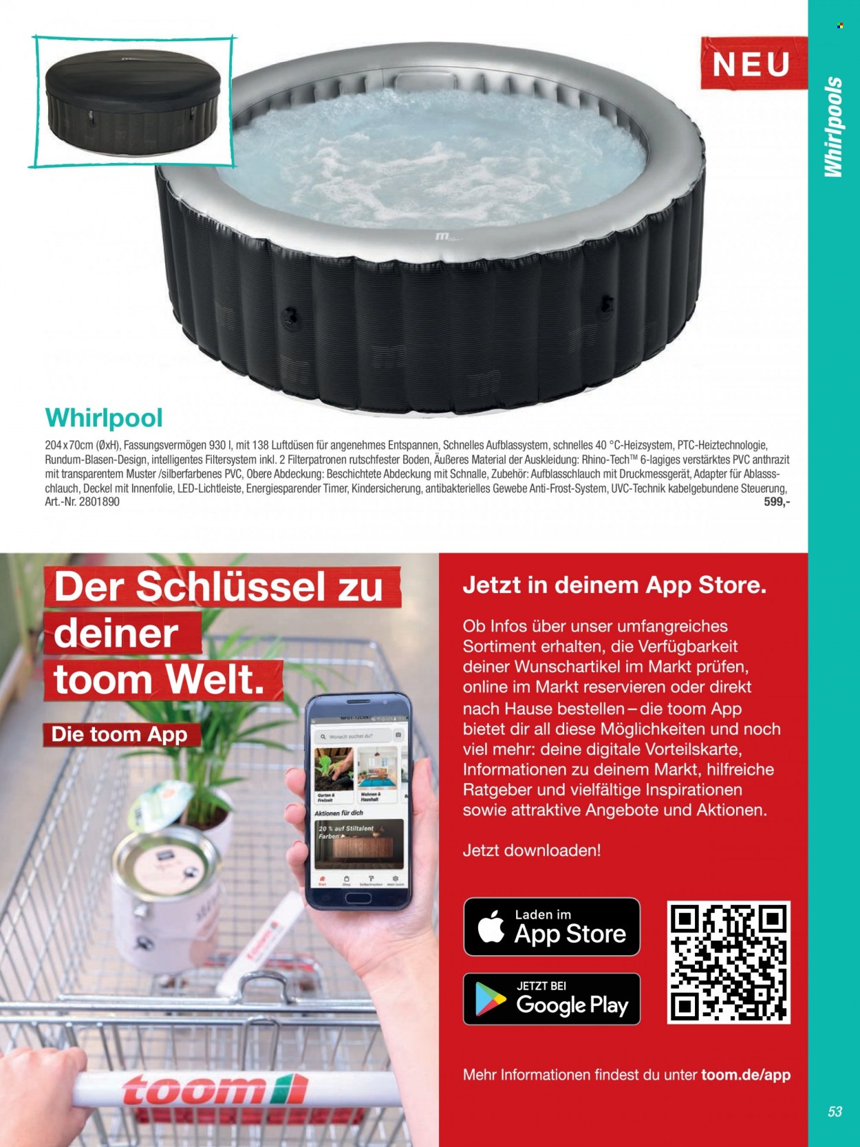 toom Baumarkt Prospekte  - 24.03.2022 - 31.05.2022. Seite 53