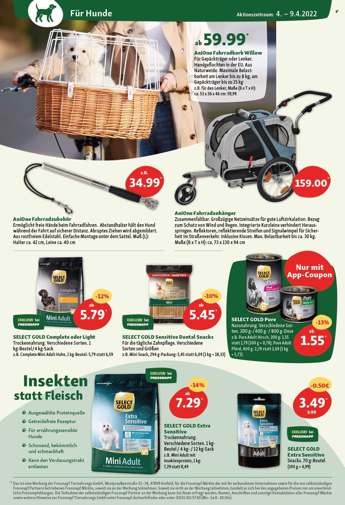 Fressnapf Prospekte  - 4.04.2022 - 9.04.2022. Seite 4