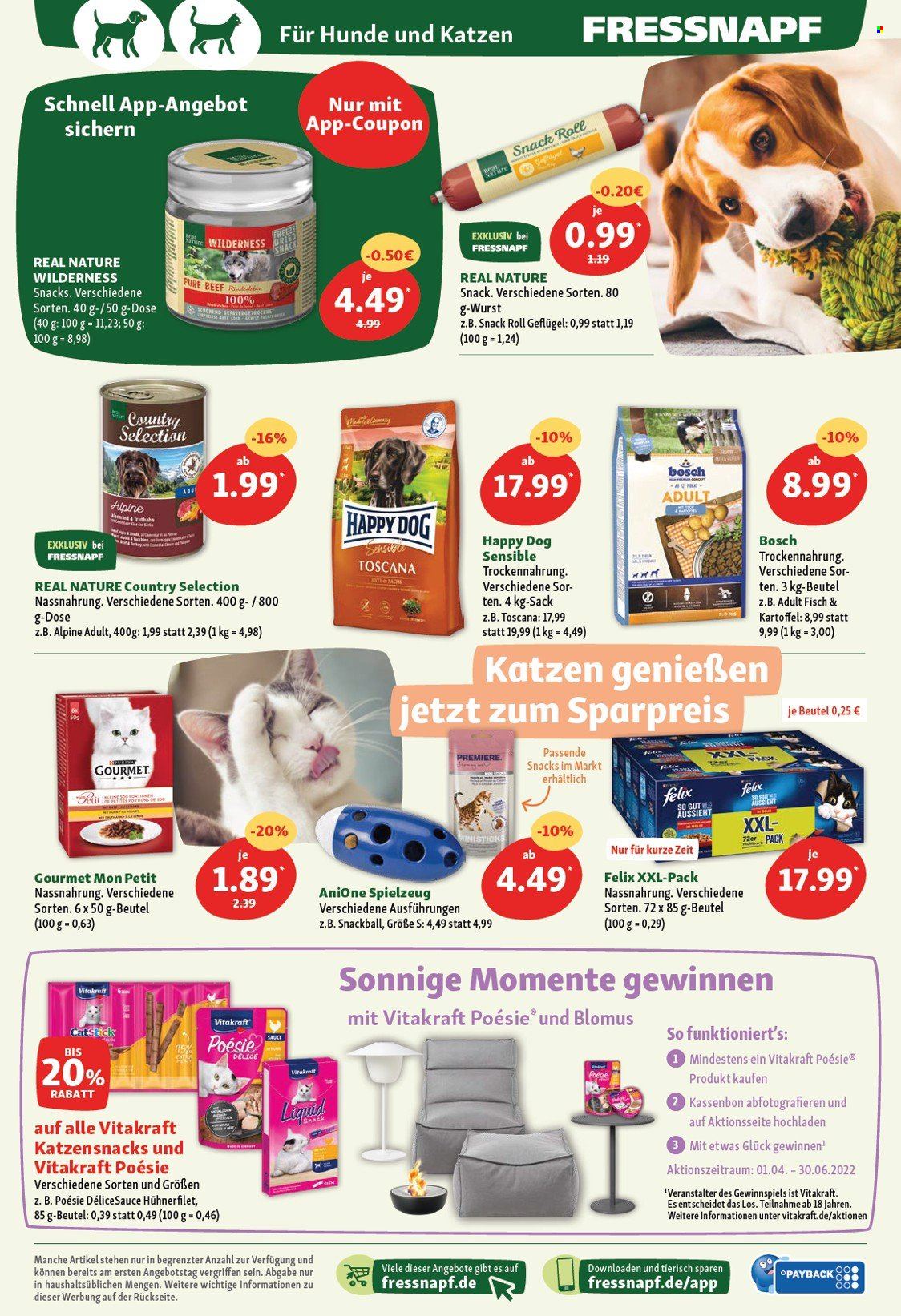 Fressnapf Prospekte  - 4.04.2022 - 9.04.2022. Seite 5