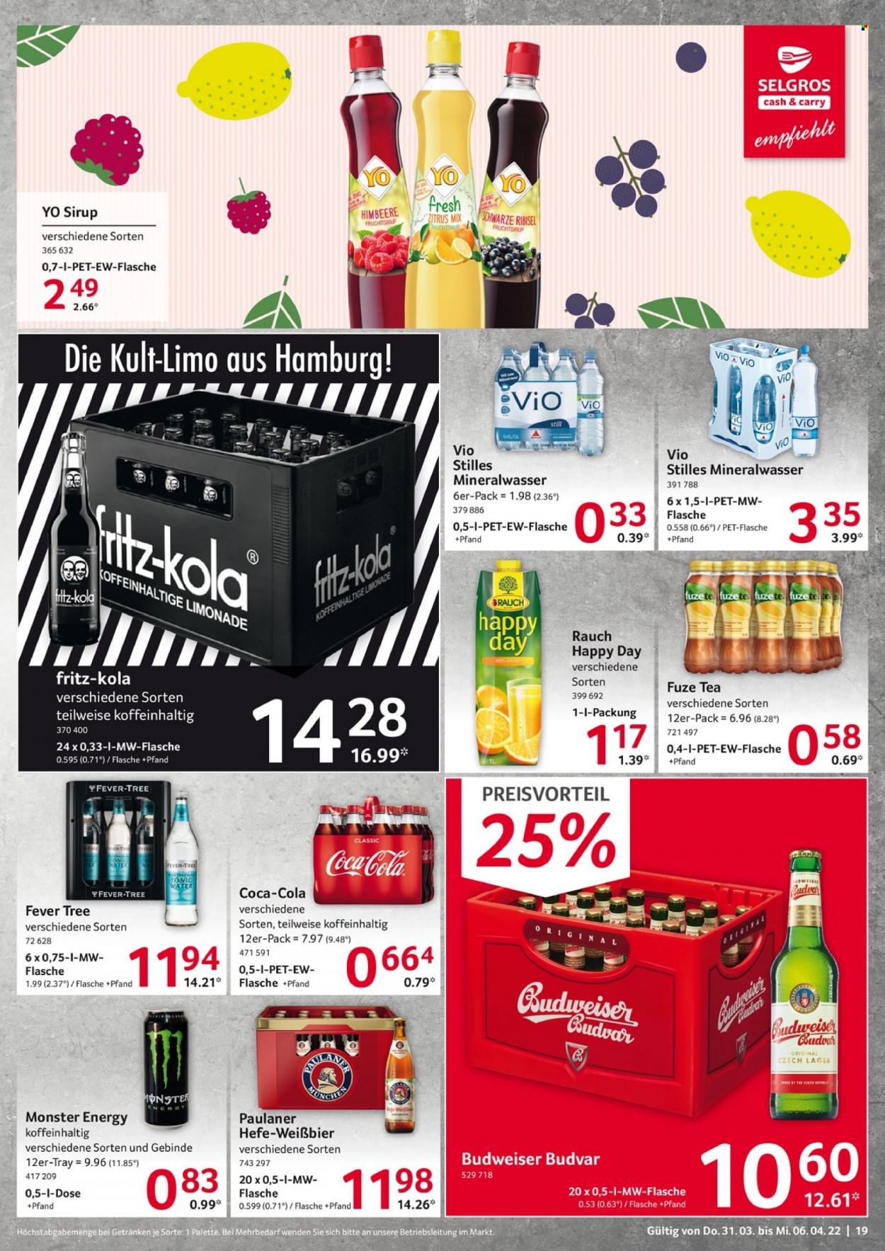 Selgros Prospekte  - 31.03.2022 - 6.04.2022. Seite 19