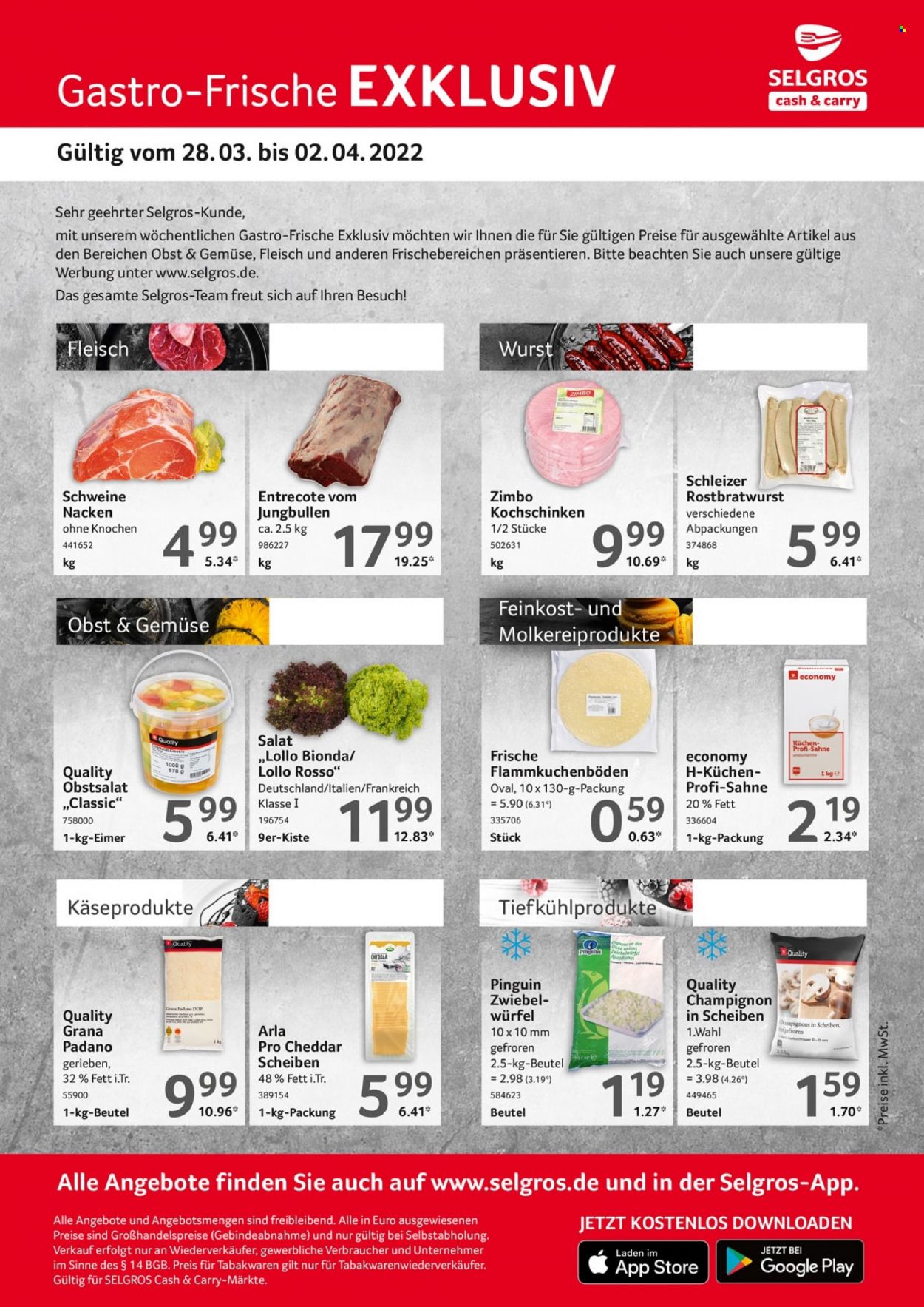 Selgros Prospekte  - 28.03.2022 - 2.04.2022. Seite 1