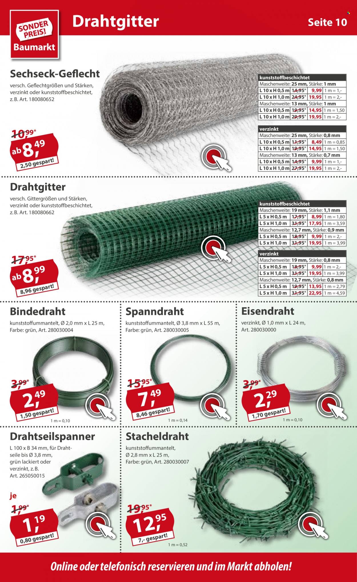 Sonderpreis-Baumarkt Prospekte  - 2.04.2022 - 8.04.2022. Seite 10