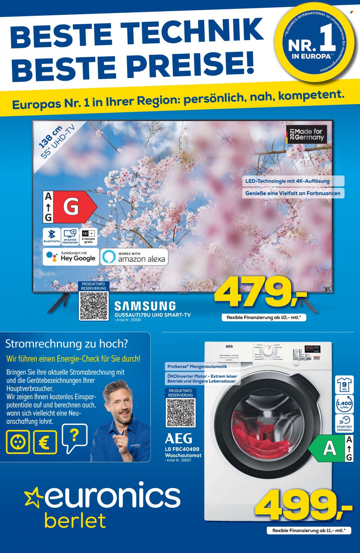 Euronics Prospekte  - 26.03.2022 - 1.04.2022. Seite 1