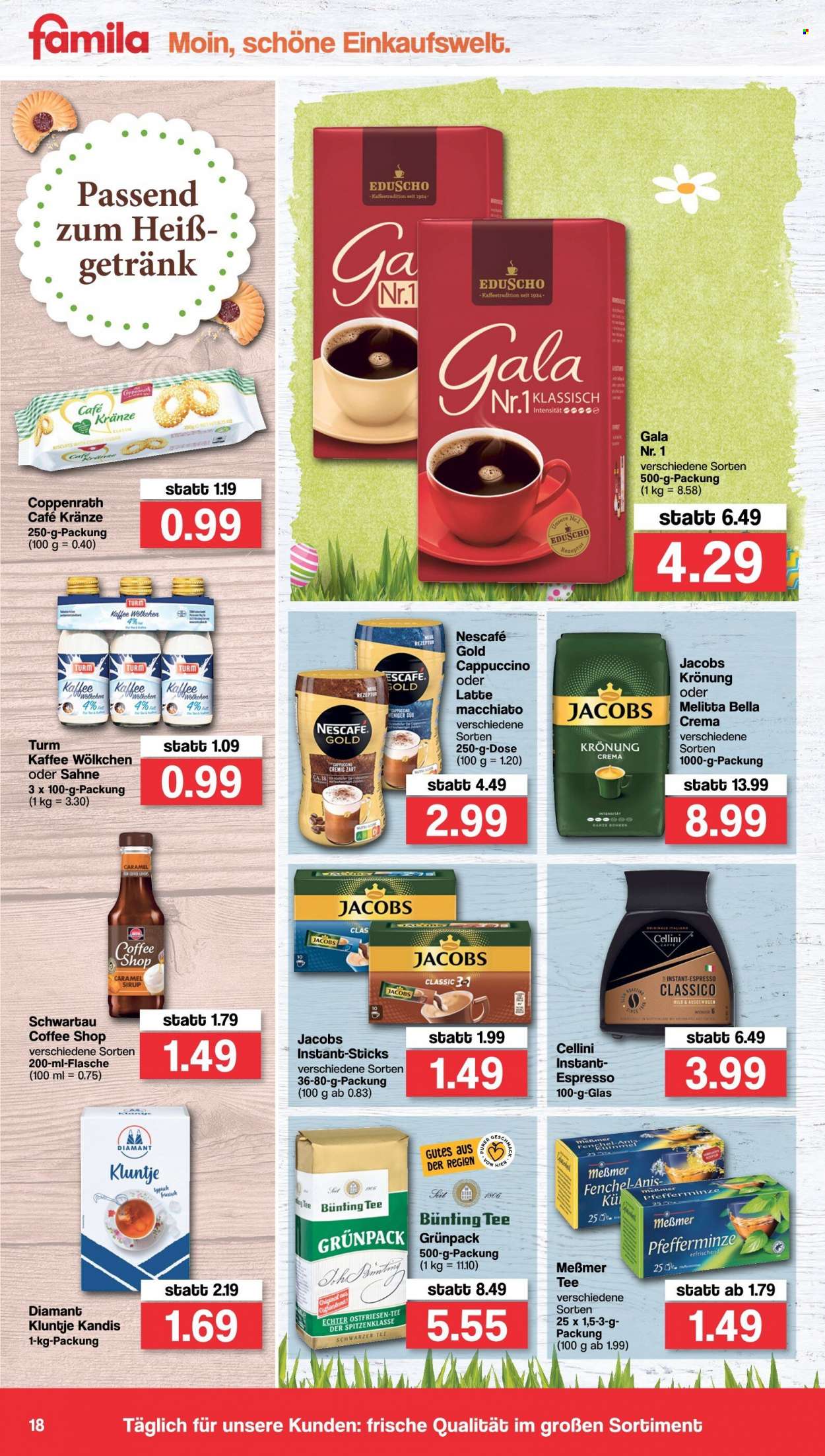 famila Prospekte  - 28.03.2022 - 2.04.2022. Seite 18