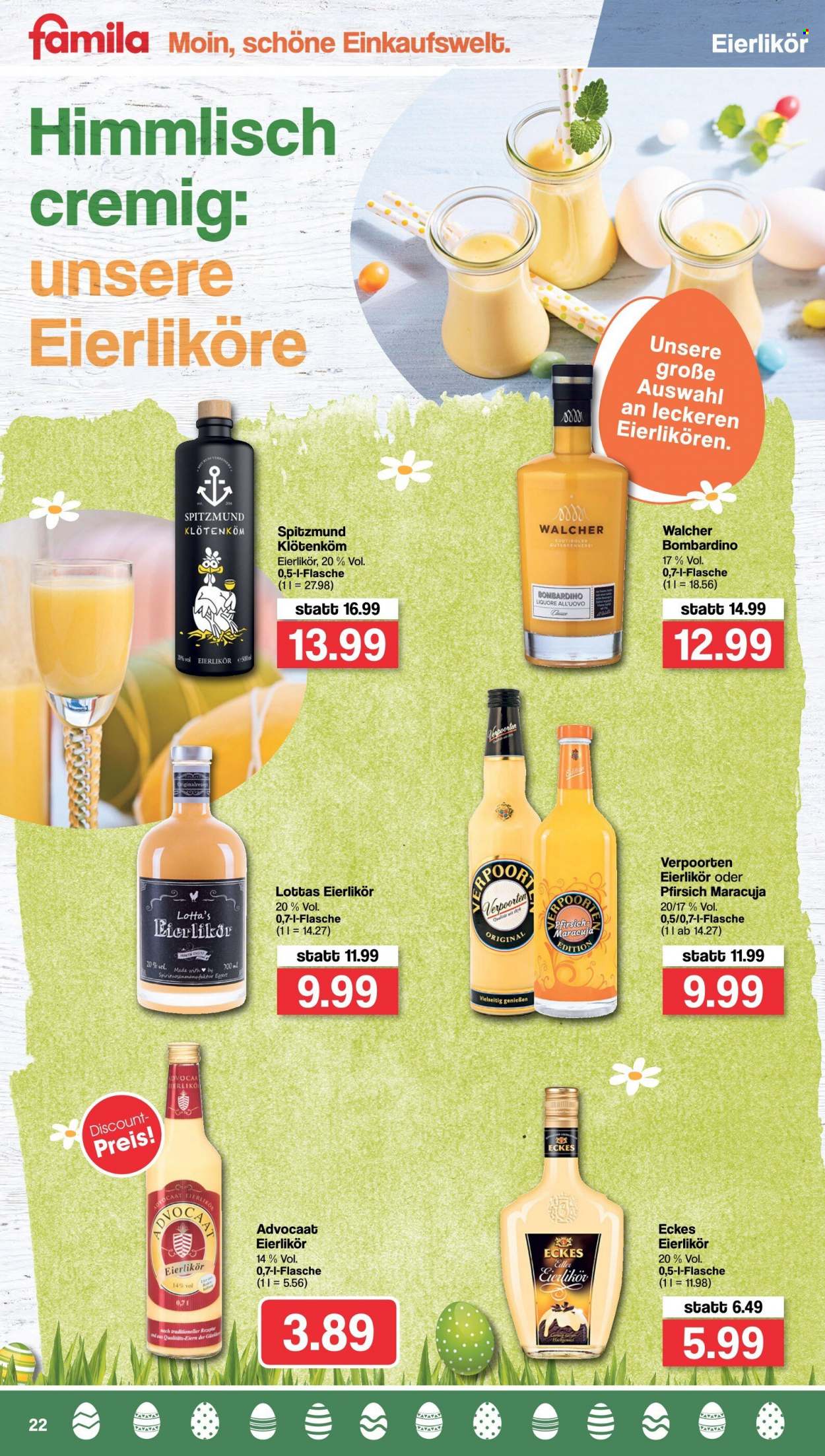 famila Prospekte  - 28.03.2022 - 2.04.2022. Seite 22